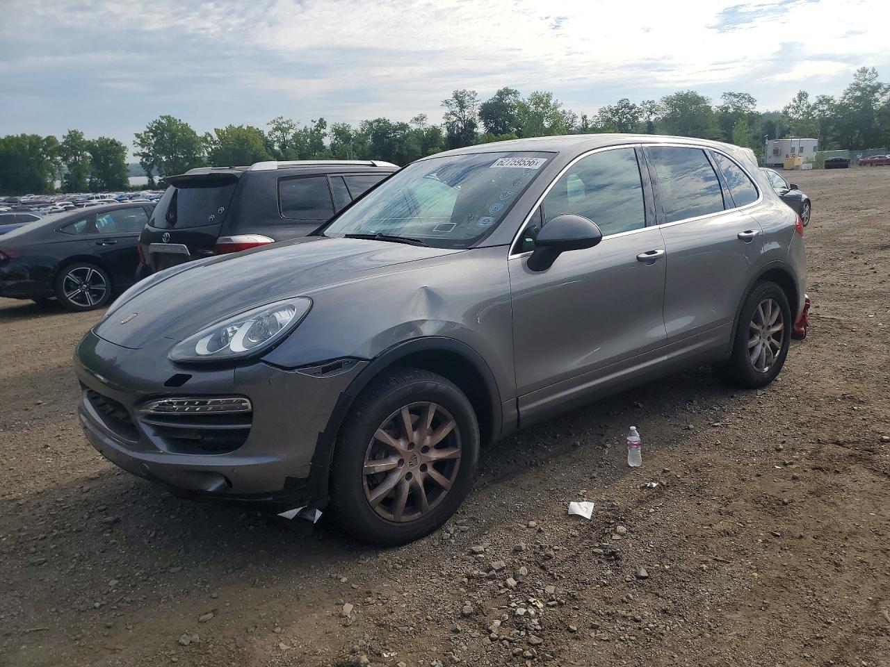 2014 Porsche Cayenne Gray vin: WP1AA2A23ELA06991
