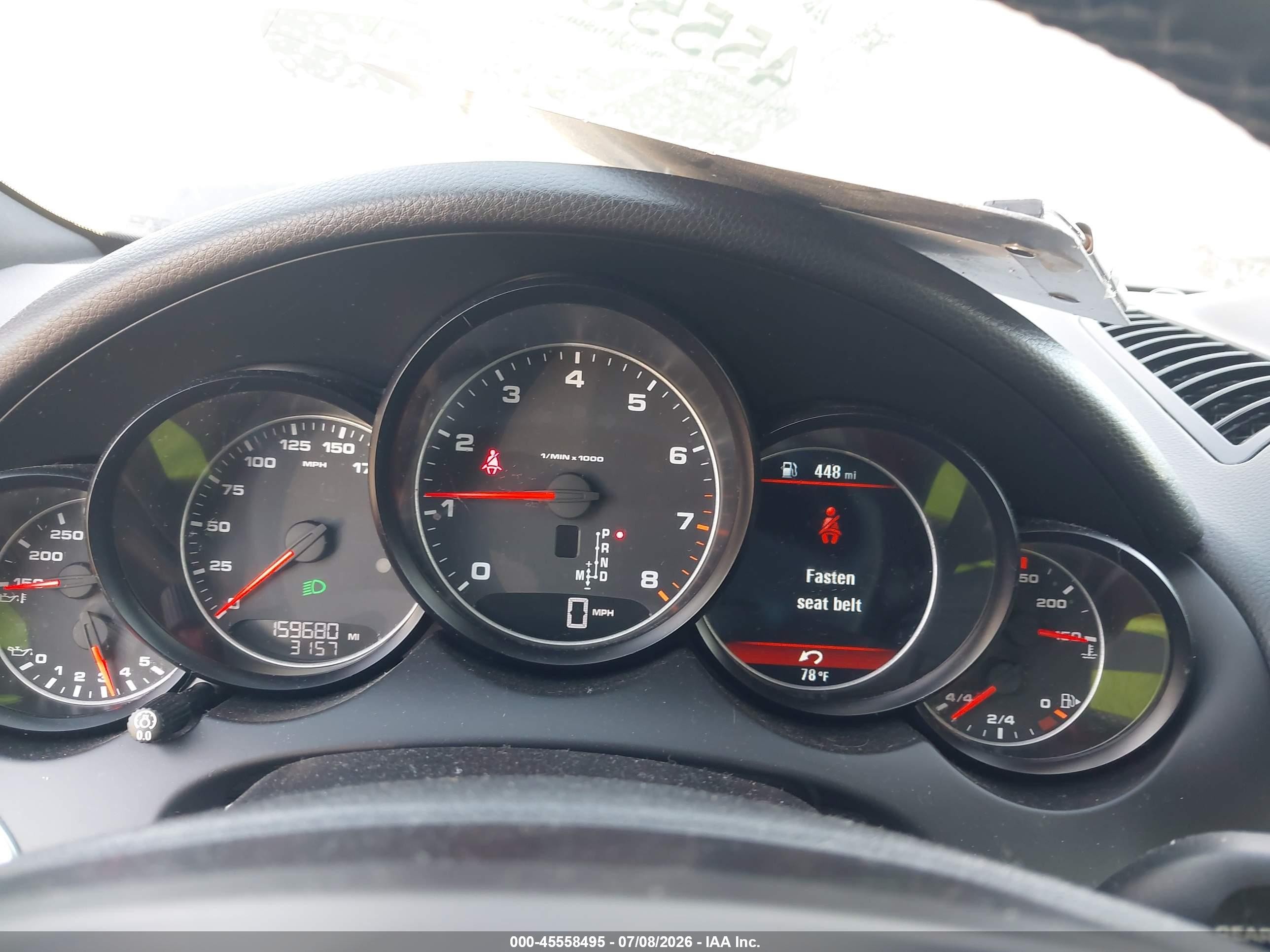 2014 Porsche Cayenne Черный vin: WP1AA2A23ELA93811