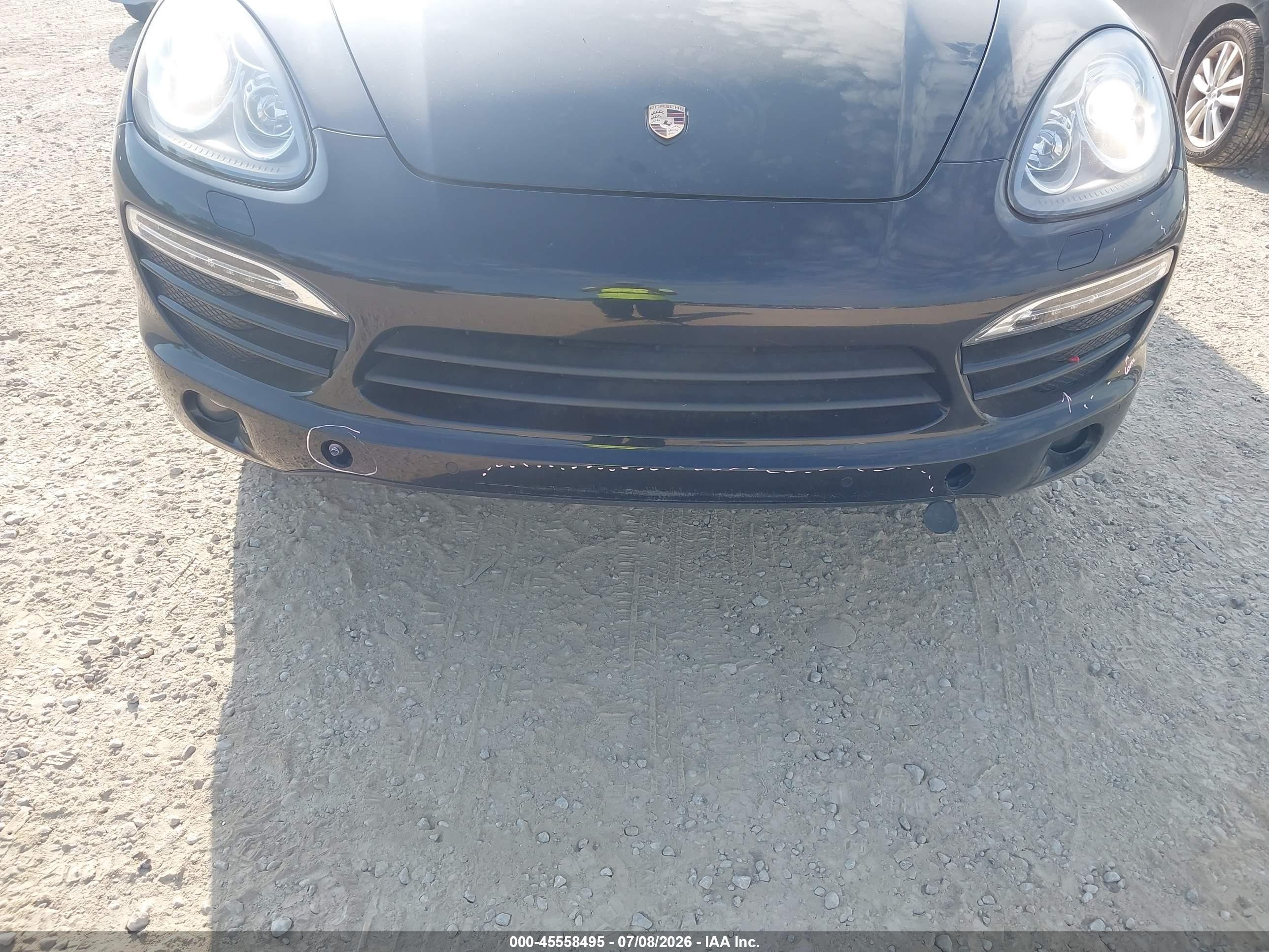 2014 Porsche Cayenne Черный vin: WP1AA2A23ELA93811