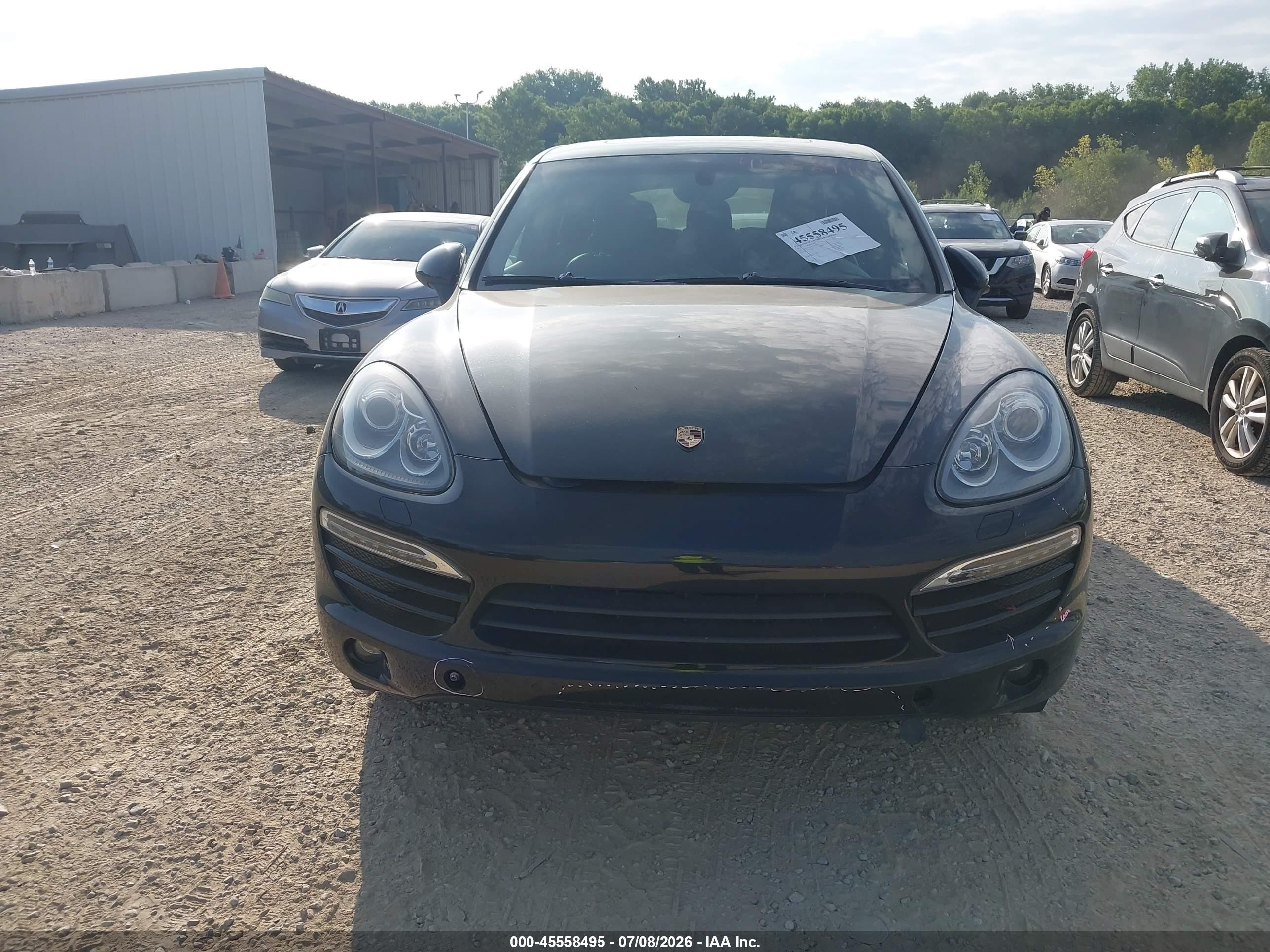 2014 Porsche Cayenne Черный vin: WP1AA2A23ELA93811