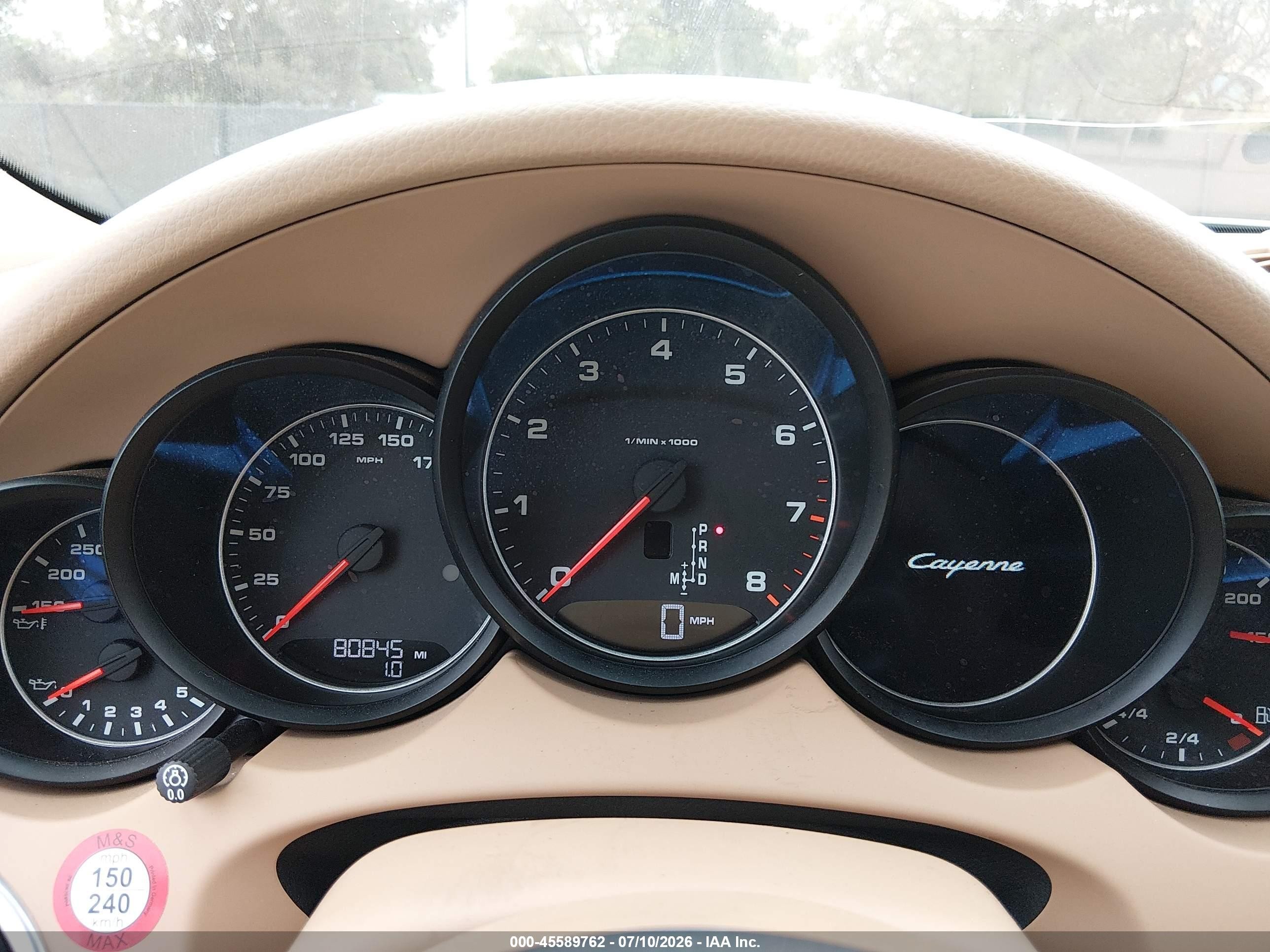 2017 Porsche Cayenne Platinum Edition Белый vin: WP1AA2A23HKA81071