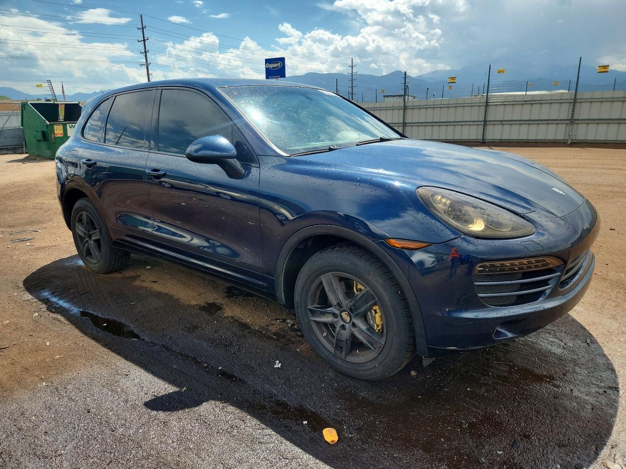 2011 Porsche Cayenne Blue vin: WP1AA2A24BLA09460