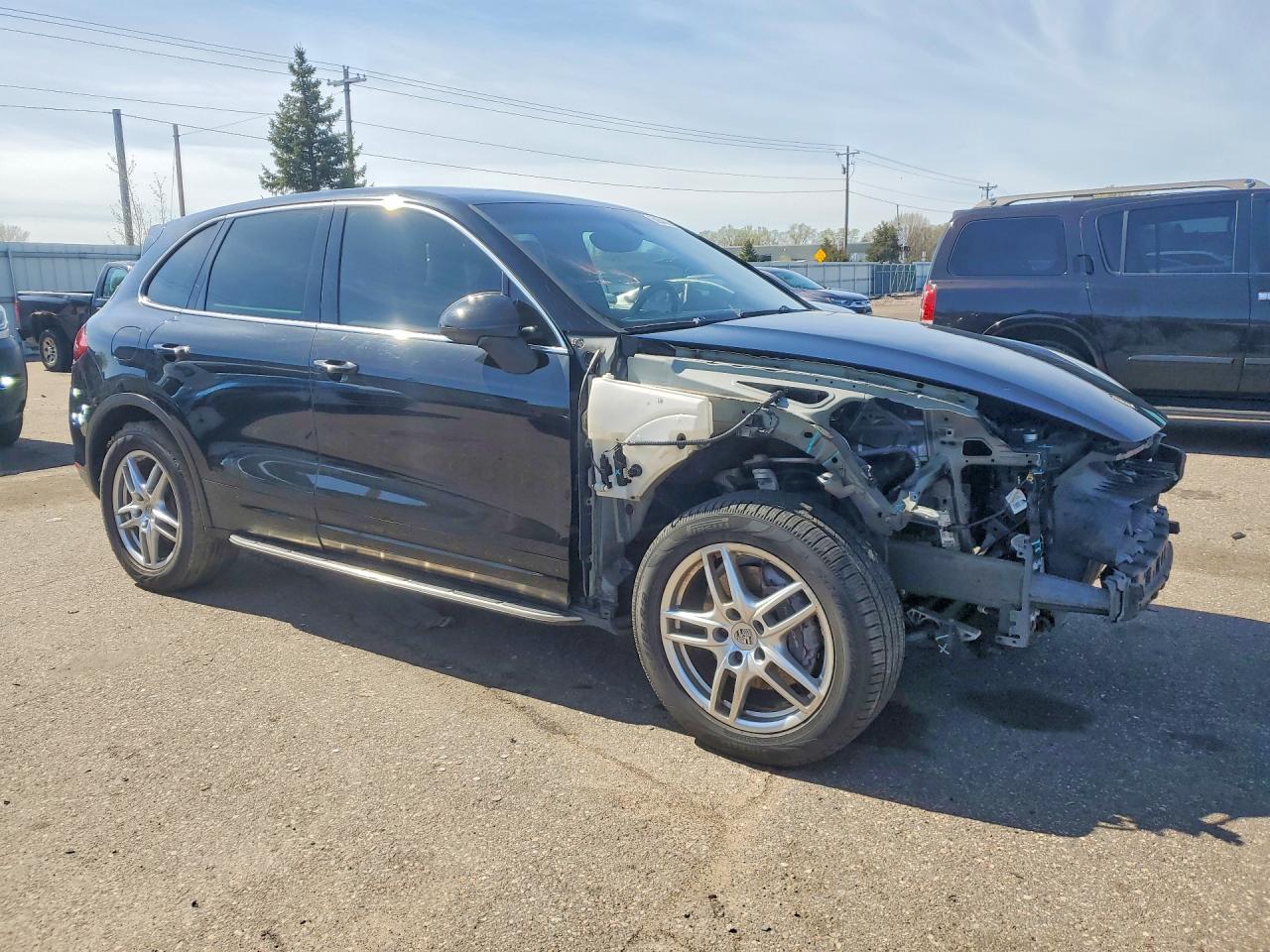 2012 Porsche Cayenne Black vin: WP1AA2A24CLA02624