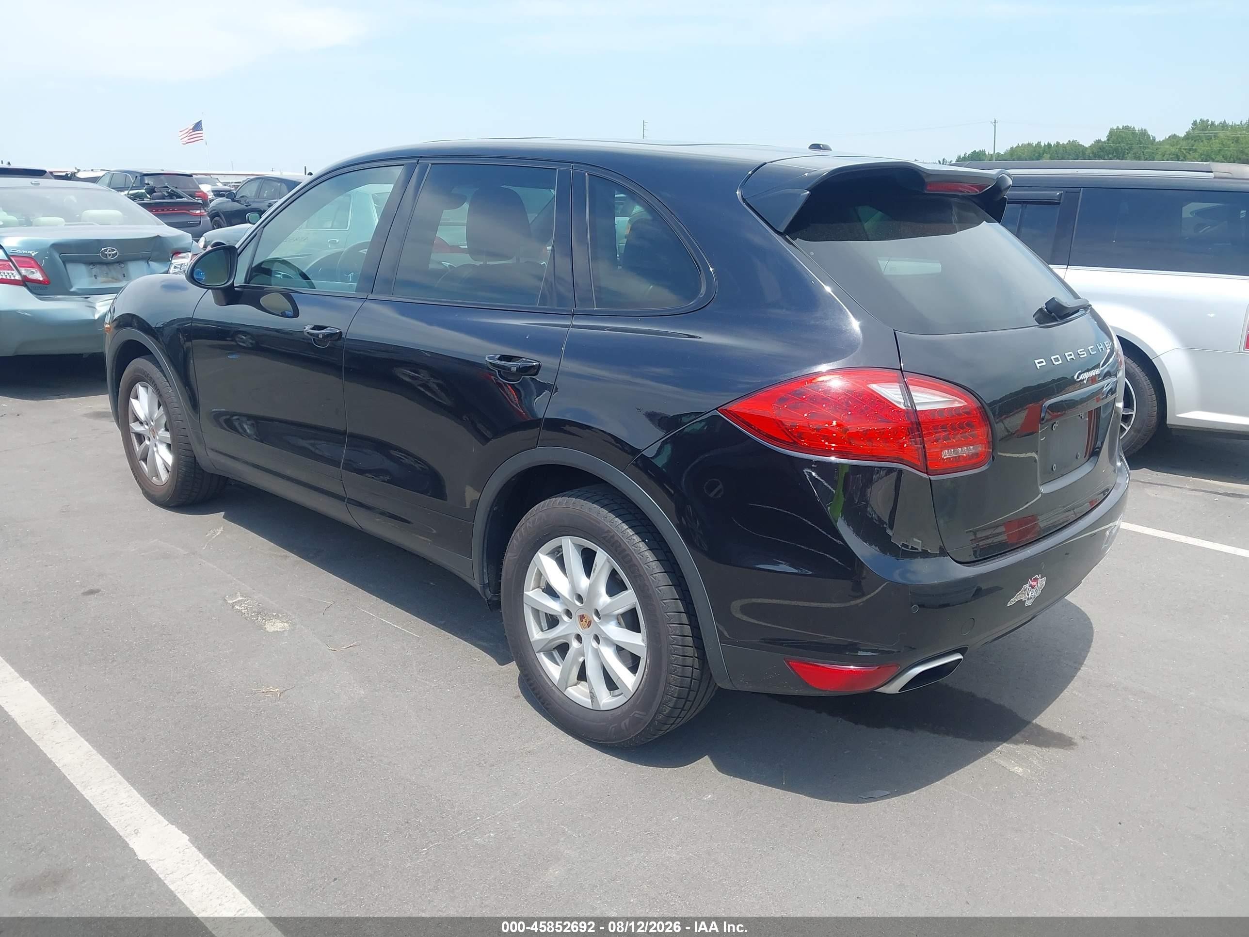 2013 Porsche Cayenne   Black vin: WP1AA2A24DLA12524