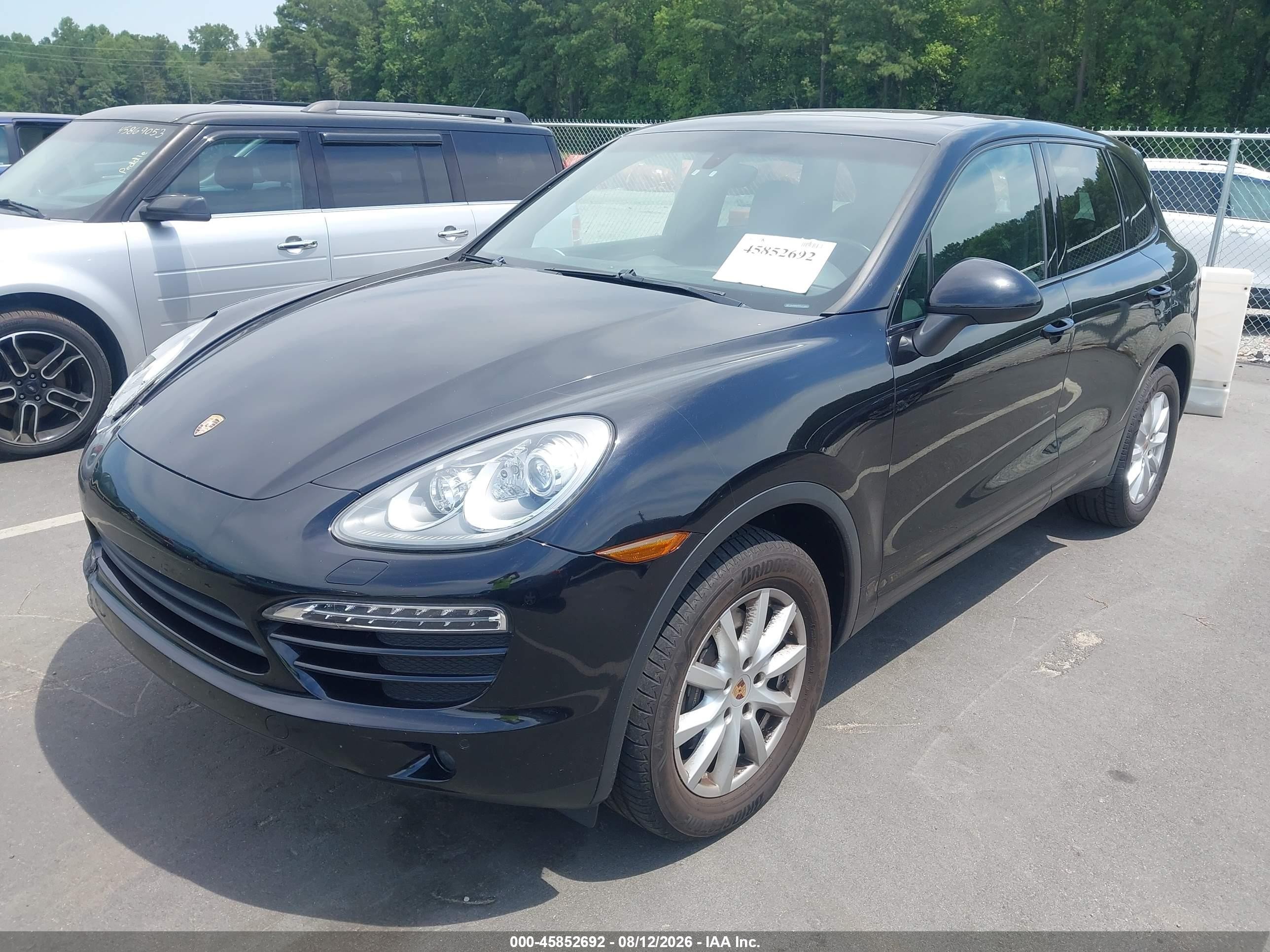 2013 Porsche Cayenne   Black vin: WP1AA2A24DLA12524
