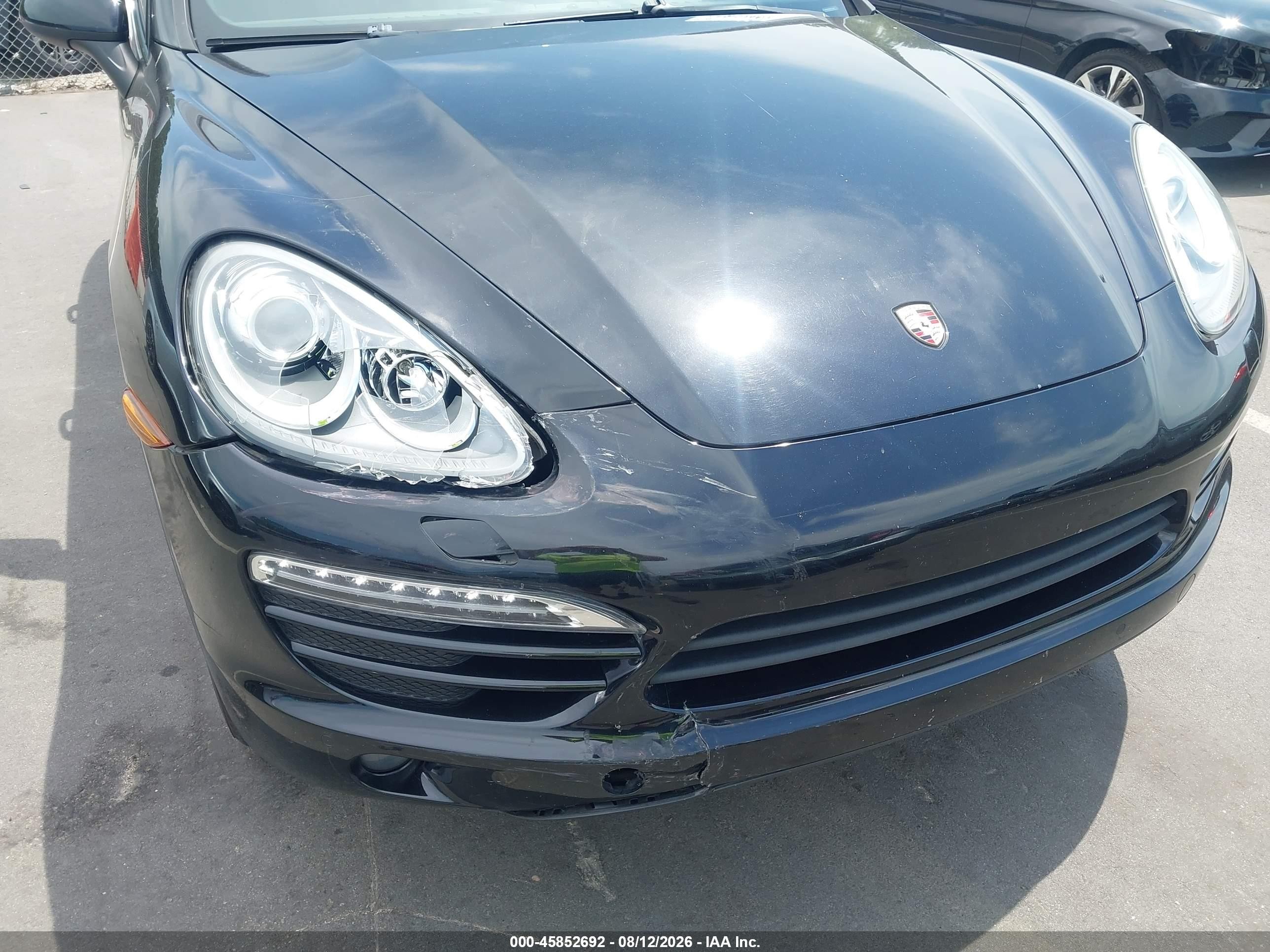 2013 Porsche Cayenne   Black vin: WP1AA2A24DLA12524