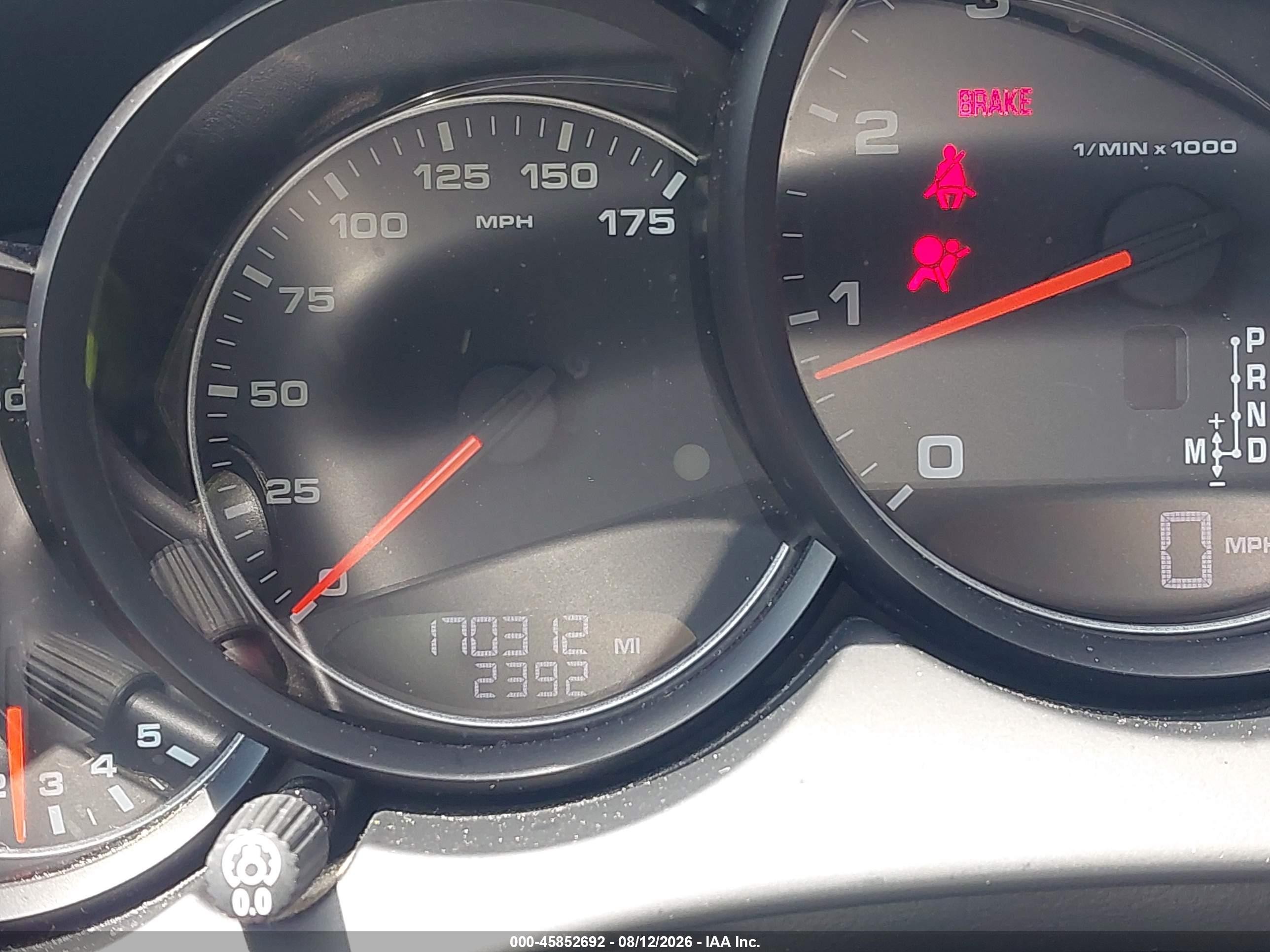 2013 Porsche Cayenne   Black vin: WP1AA2A24DLA12524