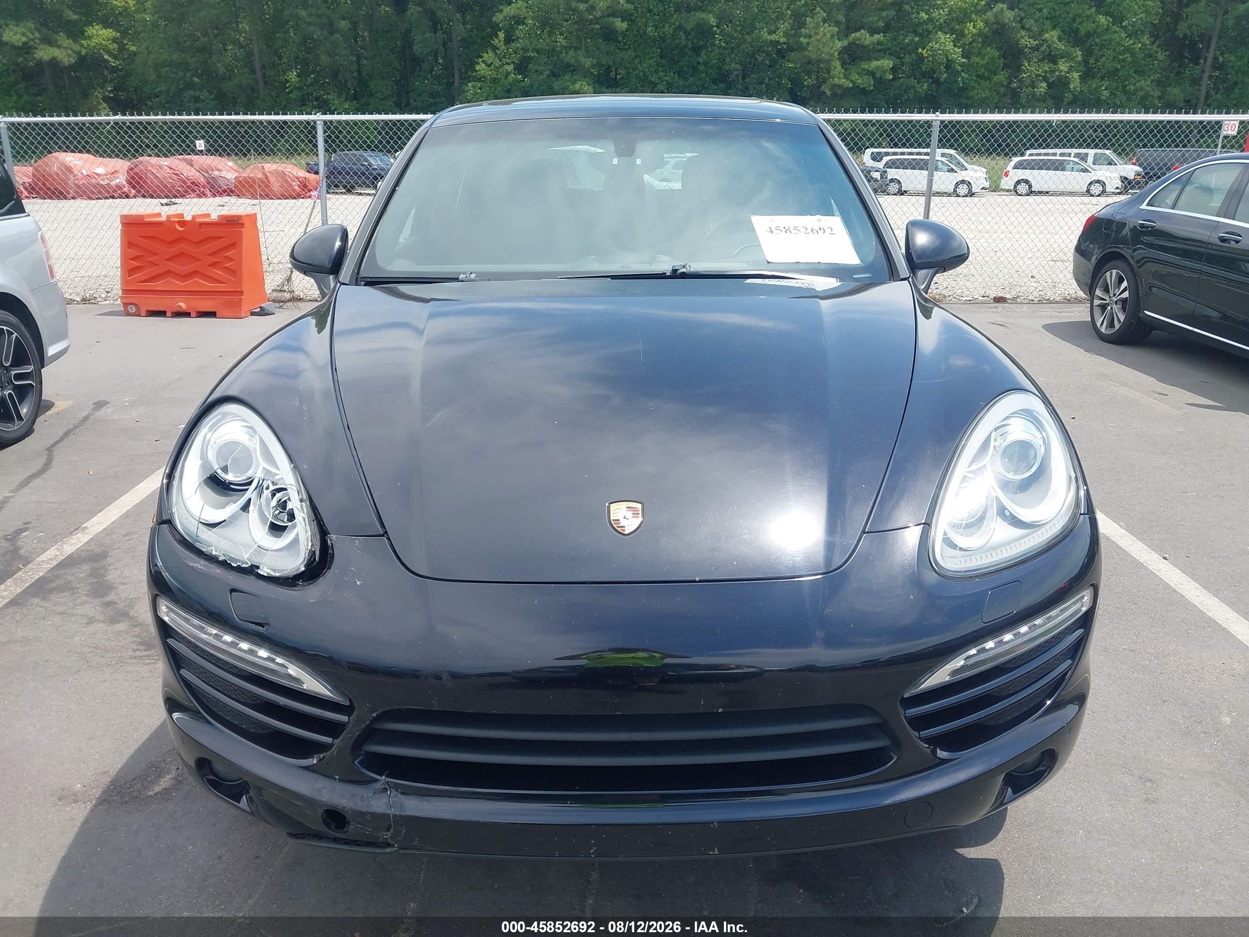 2013 Porsche Cayenne   Black vin: WP1AA2A24DLA12524