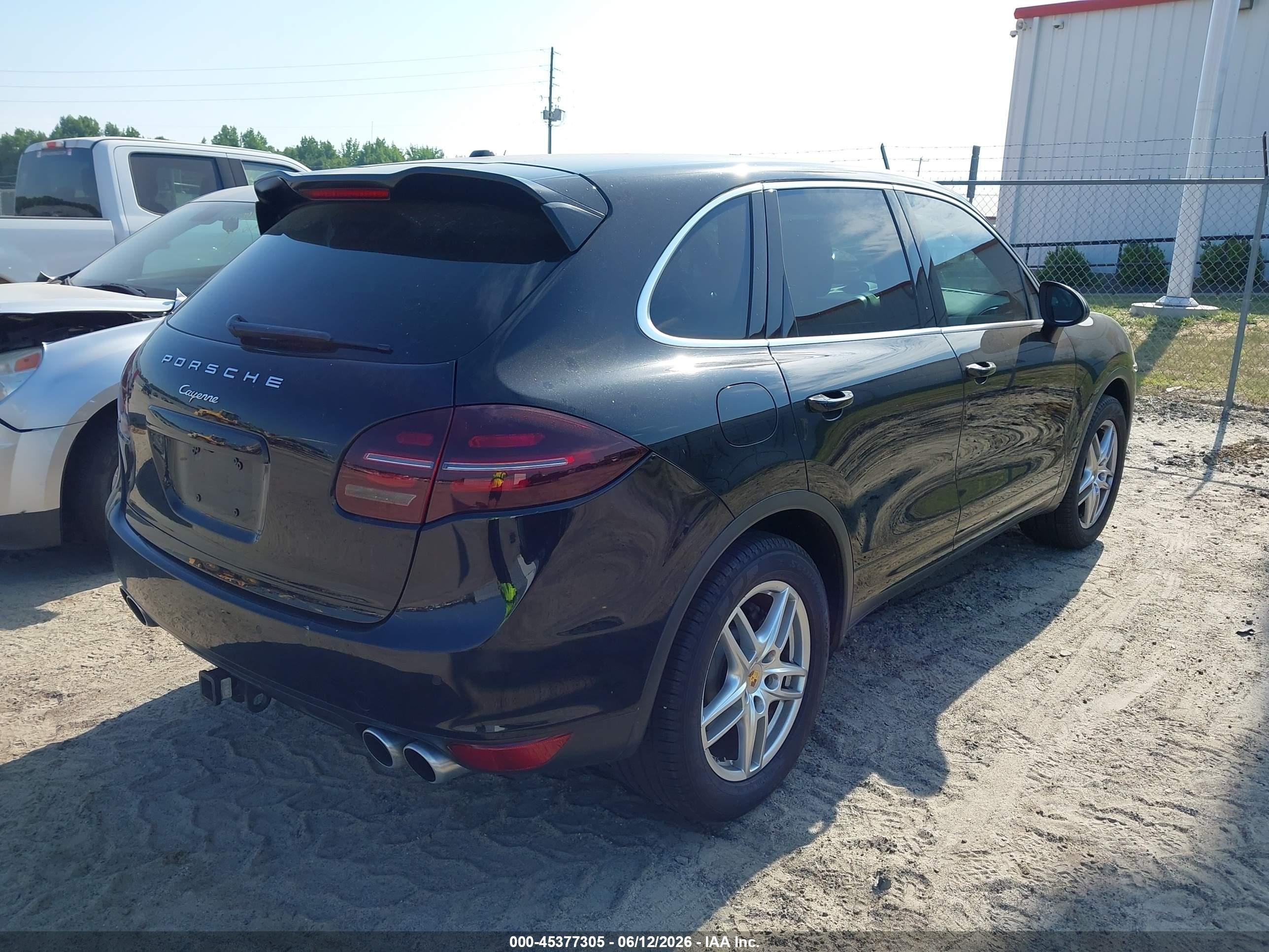 2014 Porsche Cayenne   Black vin: WP1AA2A24ELA94224