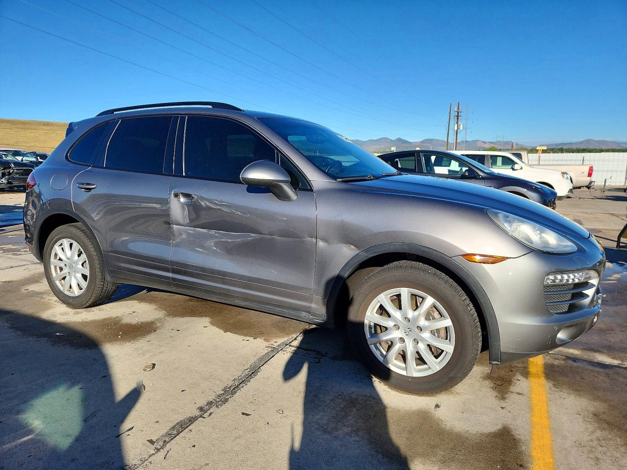 2012 Porsche Cayenne Gray vin: WP1AA2A25CLA12644