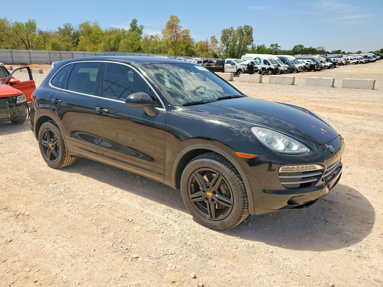 2014 Porsche Cayenne Черный vin: WP1AA2A25ELA90814
