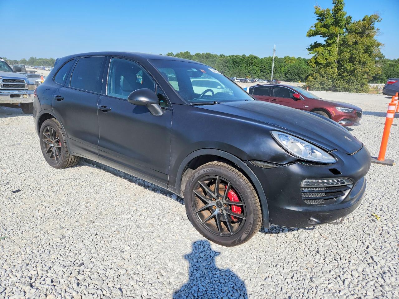 2012 Porsche Cayenne Gray vin: WP1AA2A26CLA05749