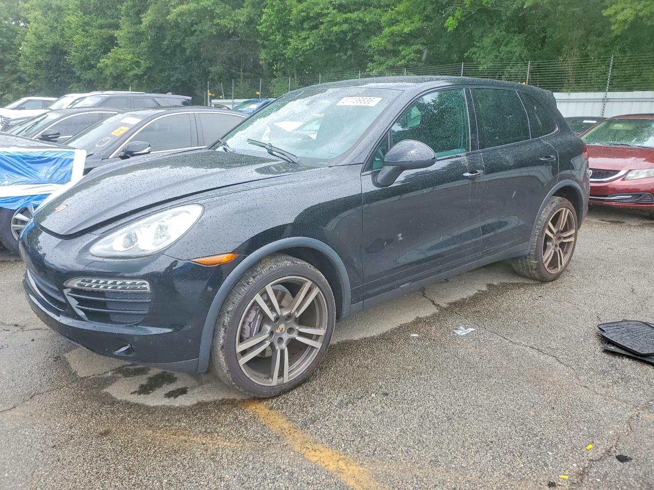 2013 Porsche Cayenne Черный vin: WP1AA2A26DLA03999