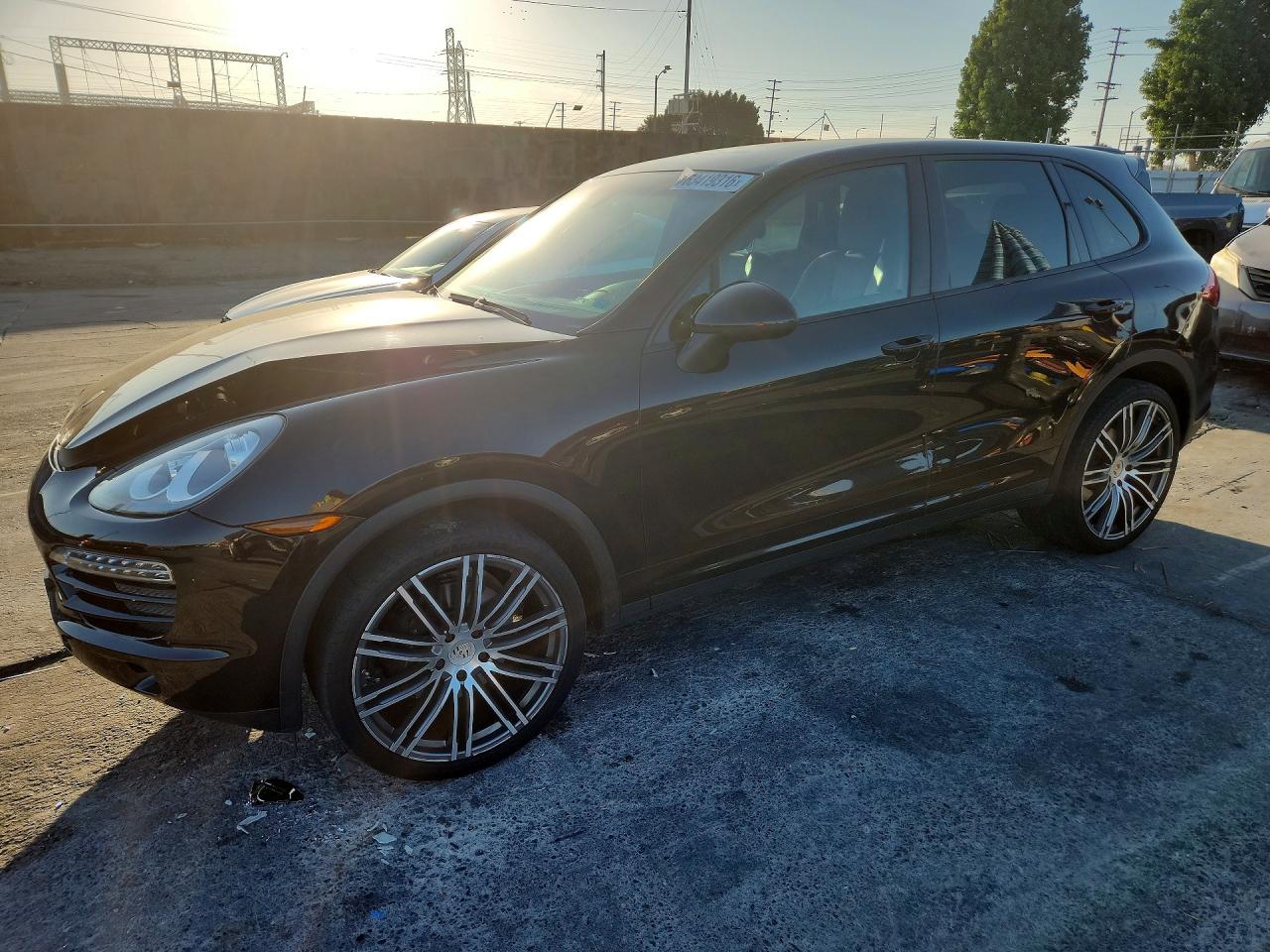 2013 Porsche Cayenne Black vin: WP1AA2A26DLA06465