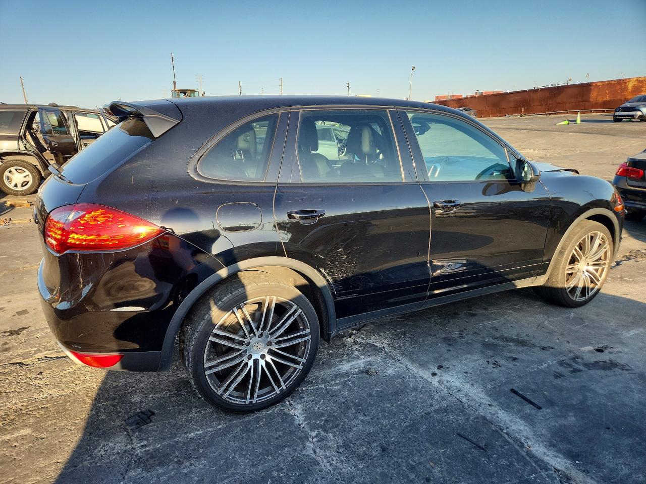 2013 Porsche Cayenne Black vin: WP1AA2A26DLA06465