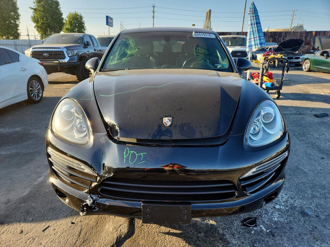 2013 Porsche Cayenne Black vin: WP1AA2A26DLA06465