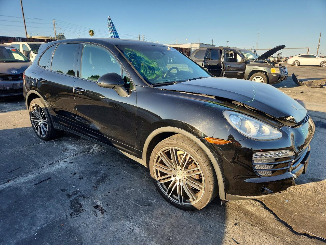 2013 Porsche Cayenne Black vin: WP1AA2A26DLA06465