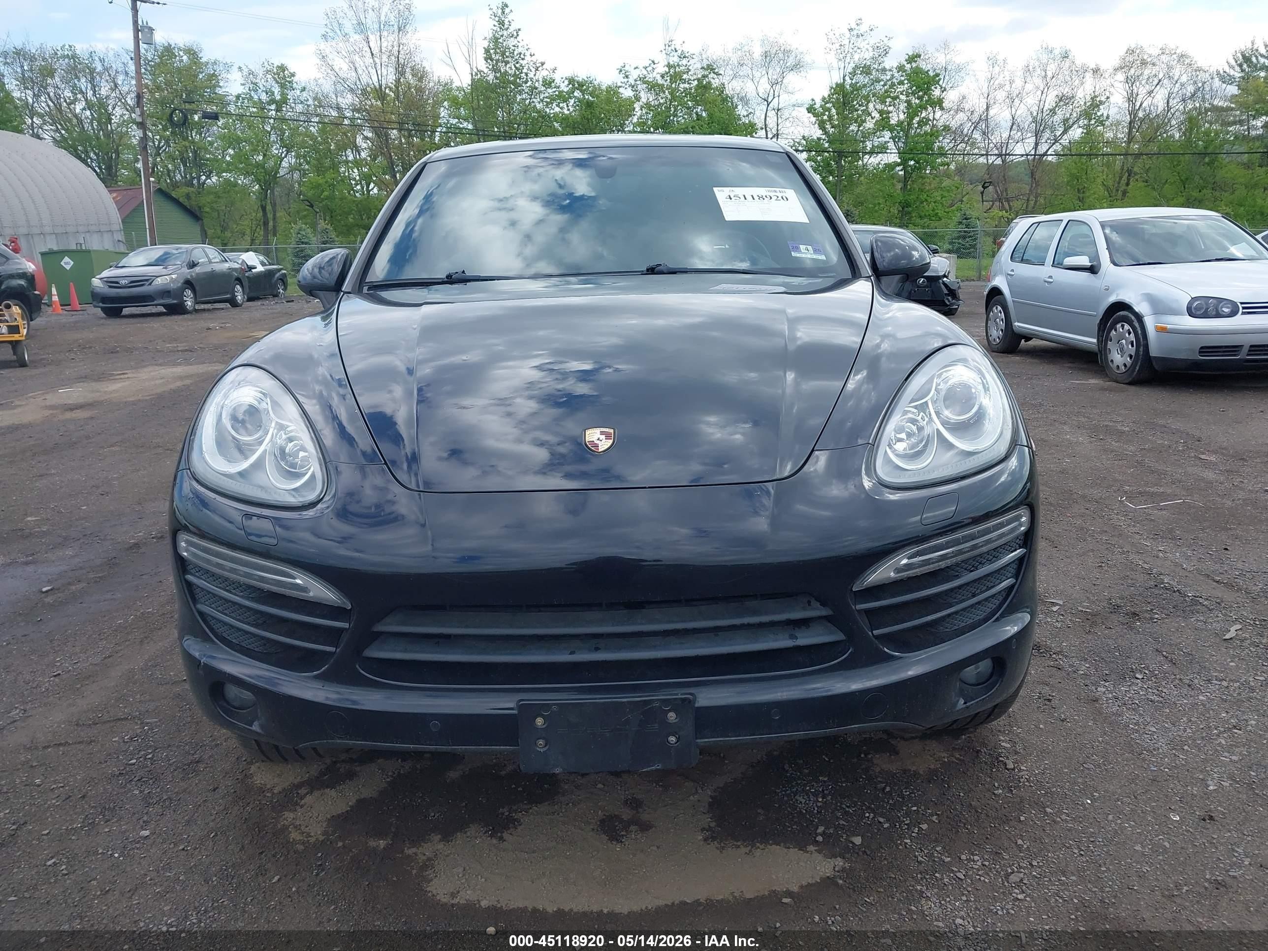 2014 Porsche Cayenne Platinum Edition Black vin: WP1AA2A26ELA05480