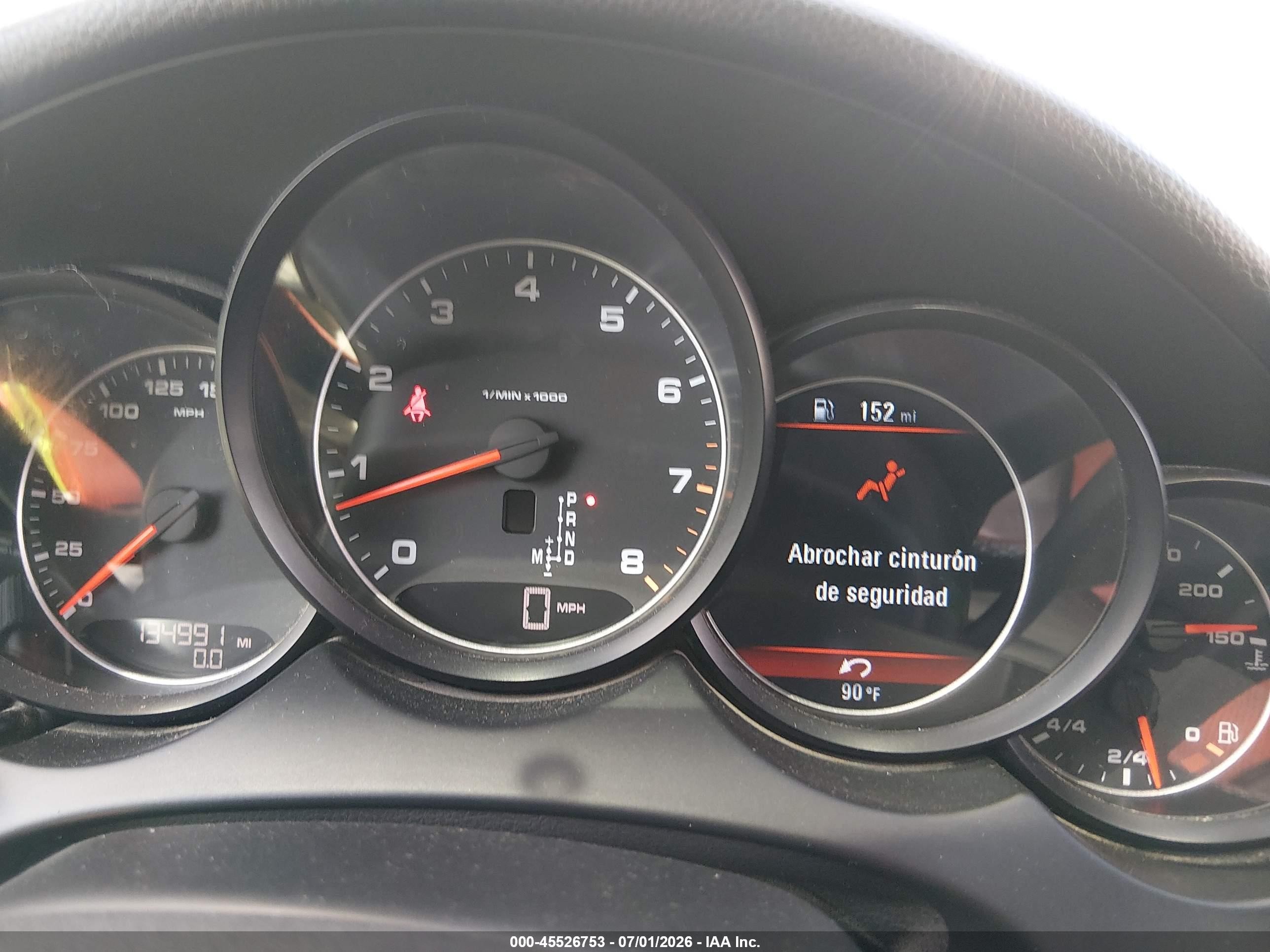 2011 Porsche Cayenne   Silver vin: WP1AA2A27BLA03698