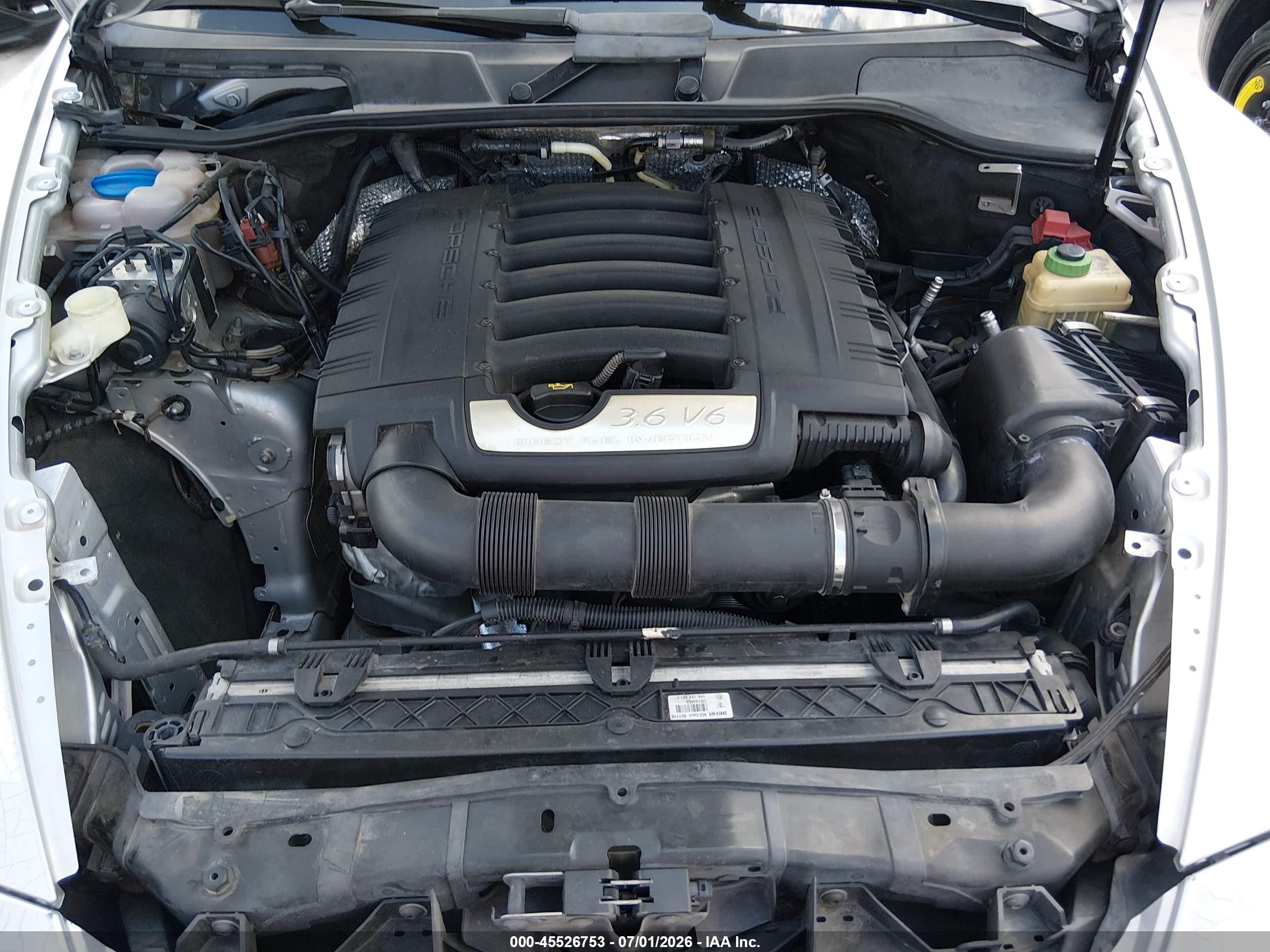 2011 Porsche Cayenne   Silver vin: WP1AA2A27BLA03698