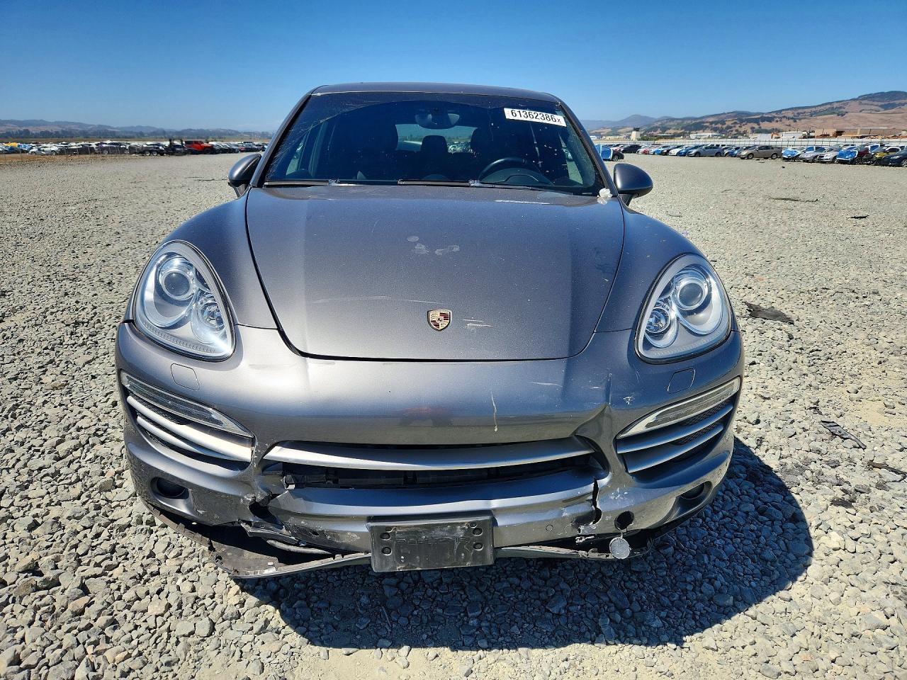 2014 Porsche Cayenne Gray vin: WP1AA2A27ELA92645