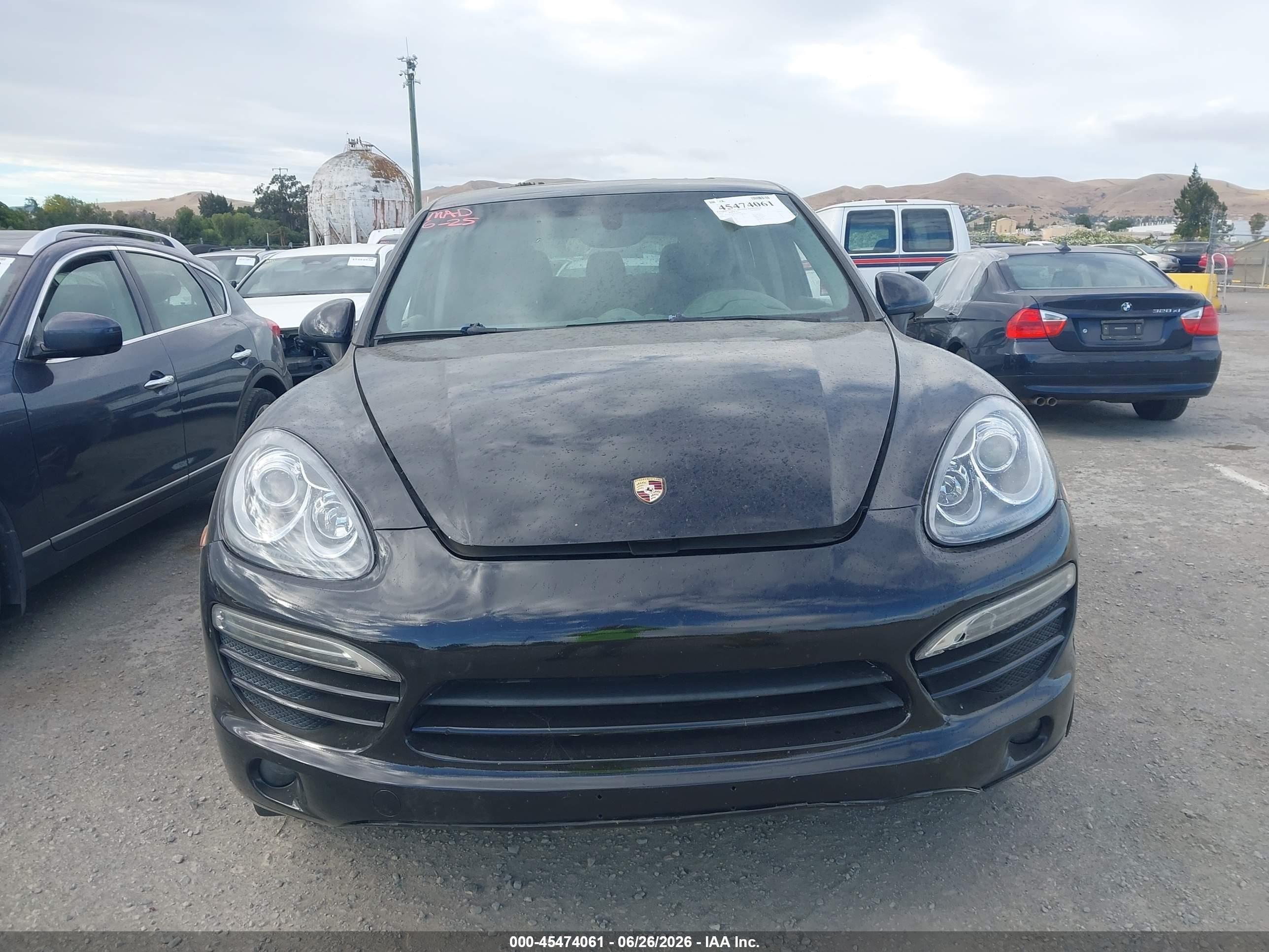 2012 Porsche Cayenne   Black vin: WP1AA2A28CLA09706