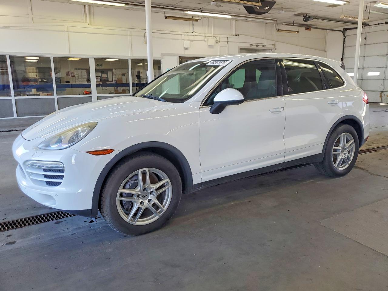 2013 Porsche Cayenne White vin: WP1AA2A28DLA09822