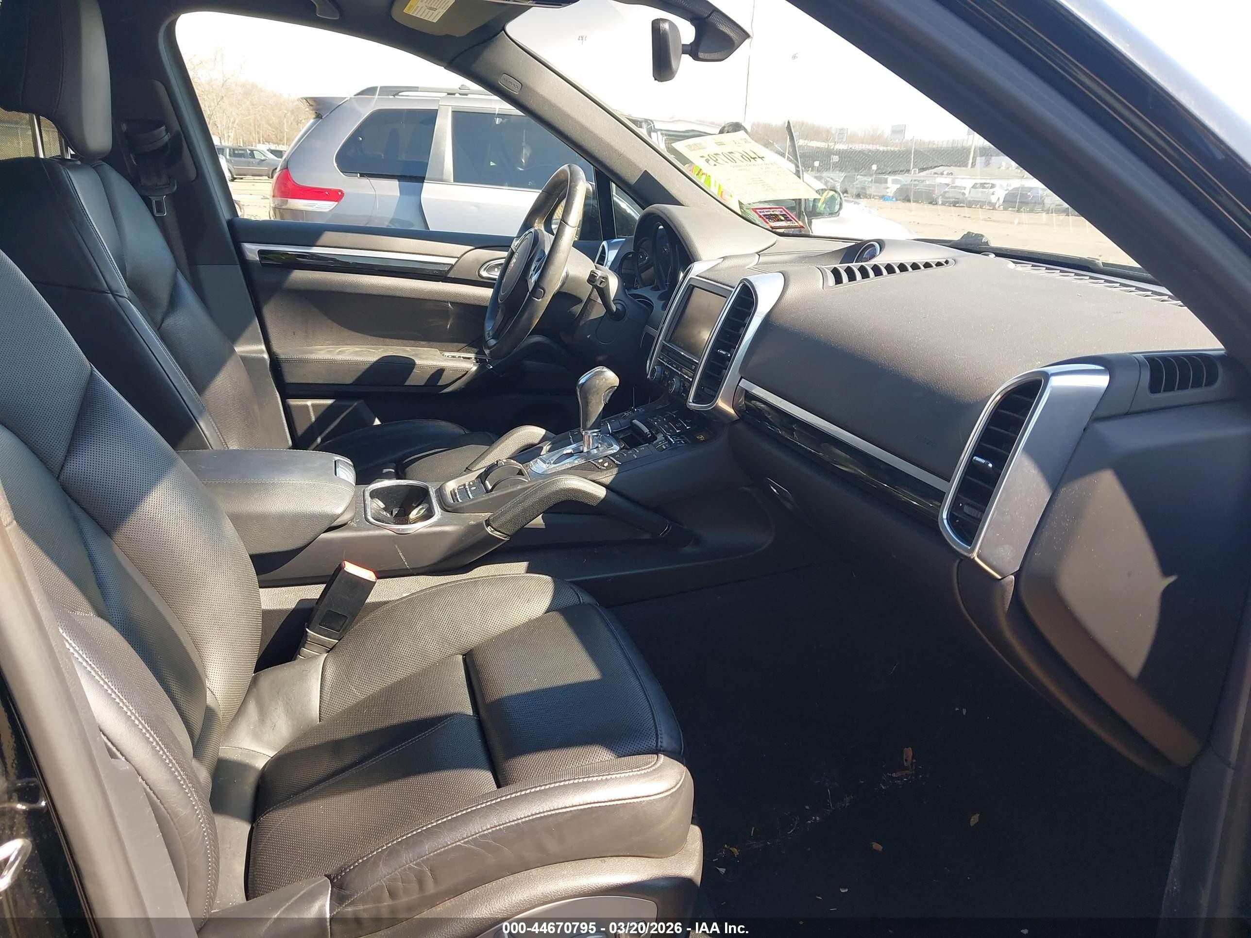 2014 Porsche Cayenne   Black vin: WP1AA2A28ELA03682
