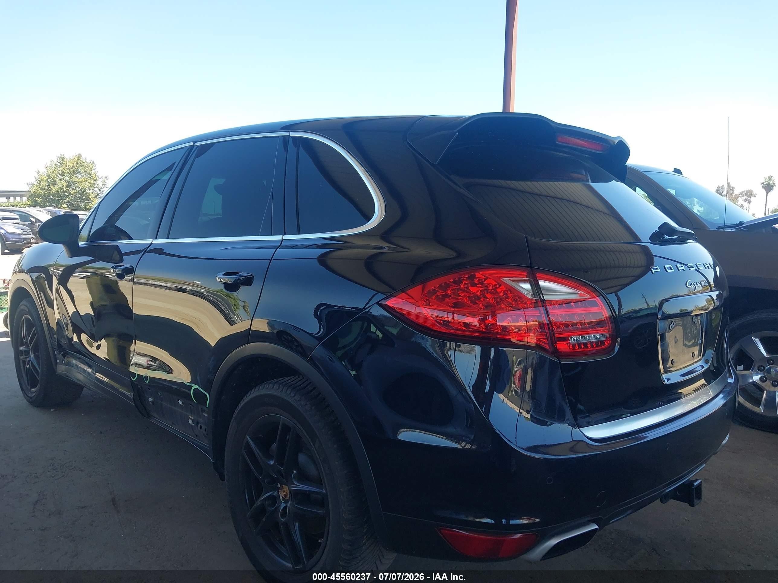 2014 Porsche Cayenne Black vin: WP1AA2A29ELA96499