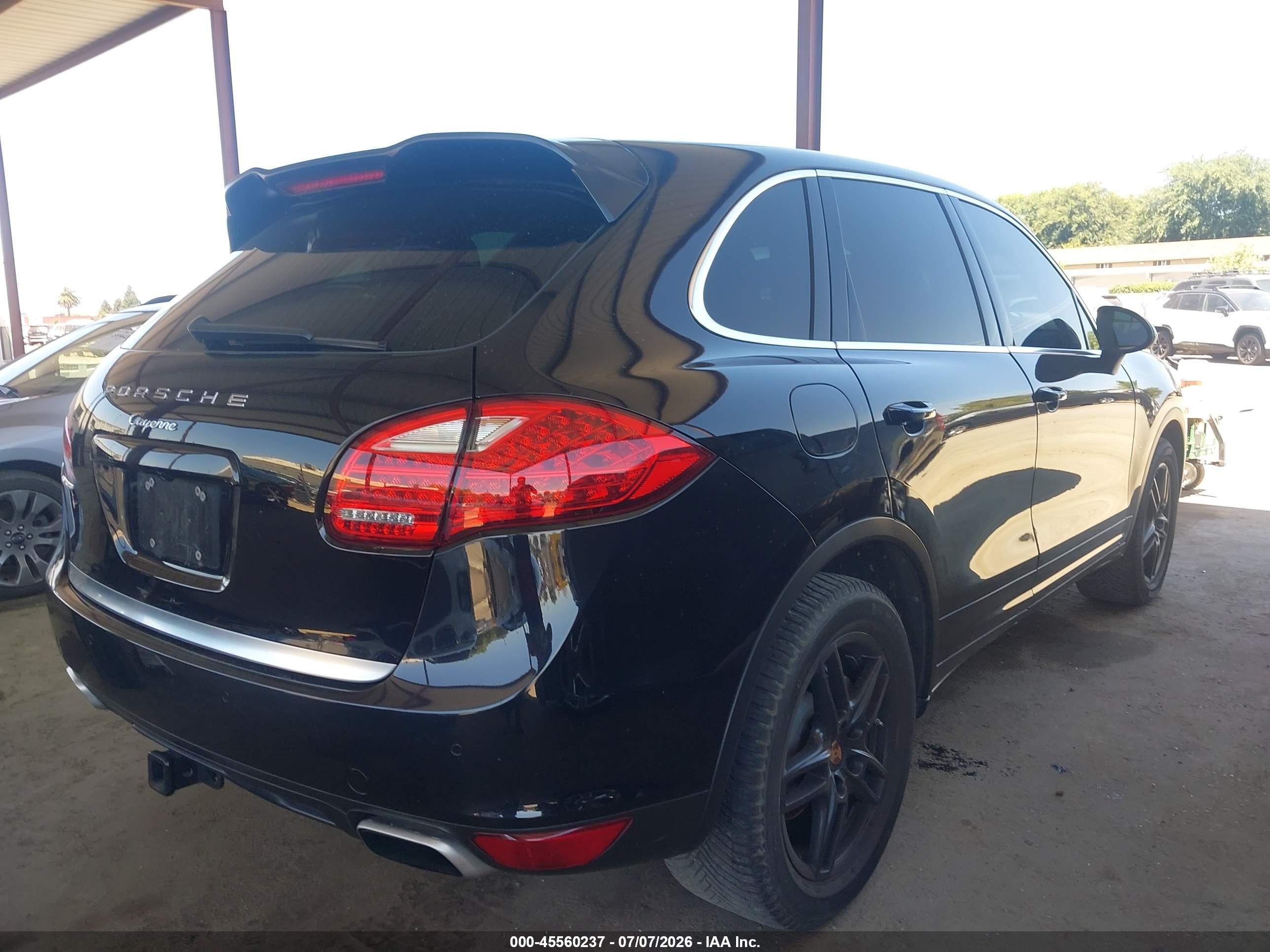 2014 Porsche Cayenne Black vin: WP1AA2A29ELA96499