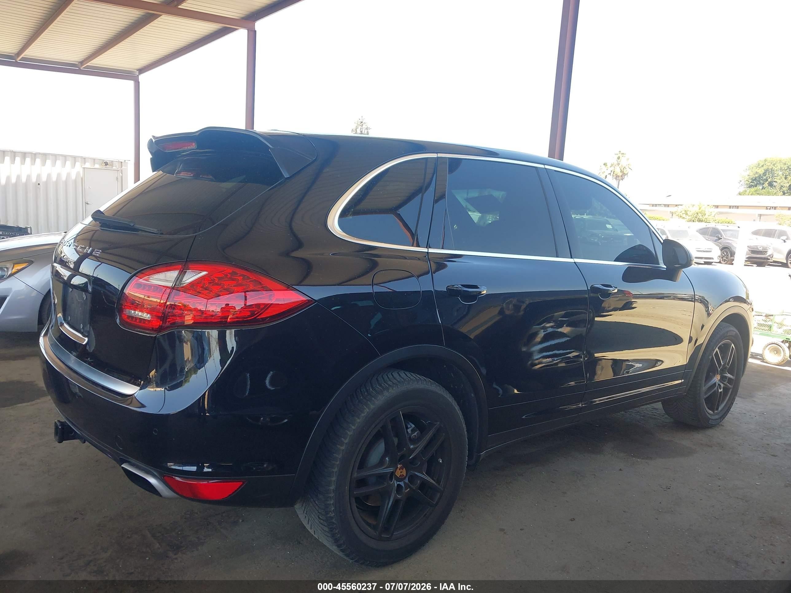 2014 Porsche Cayenne Black vin: WP1AA2A29ELA96499