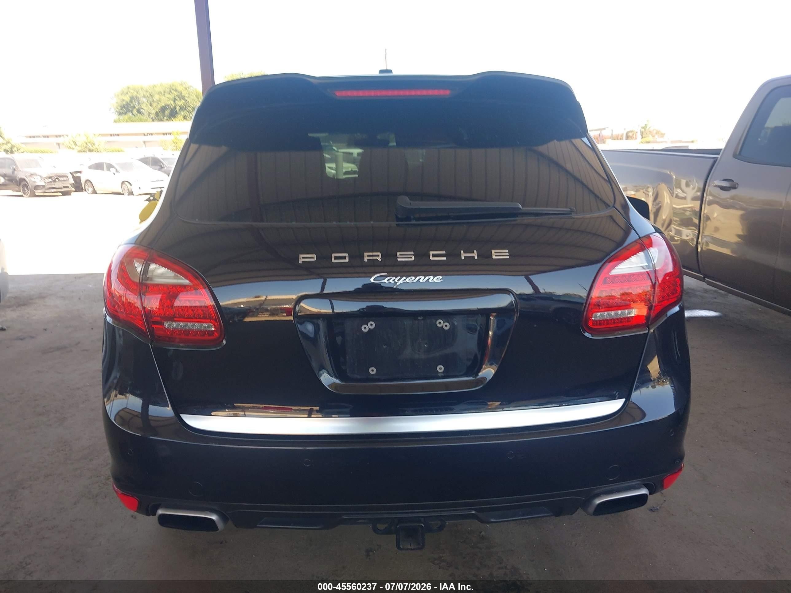 2014 Porsche Cayenne Black vin: WP1AA2A29ELA96499