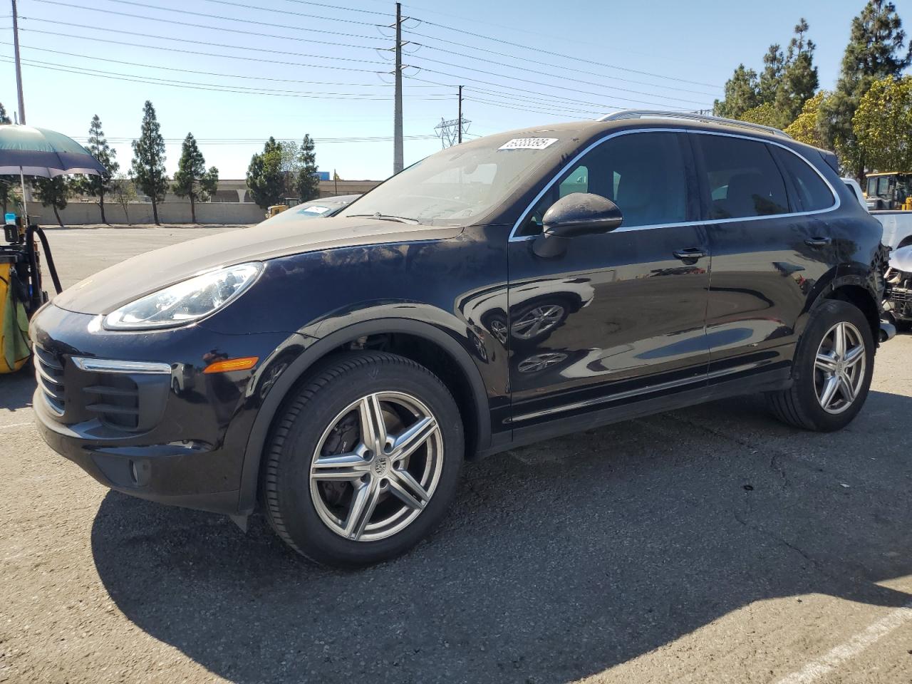 2016 Porsche Cayenne Black vin: WP1AA2A29GLA09882