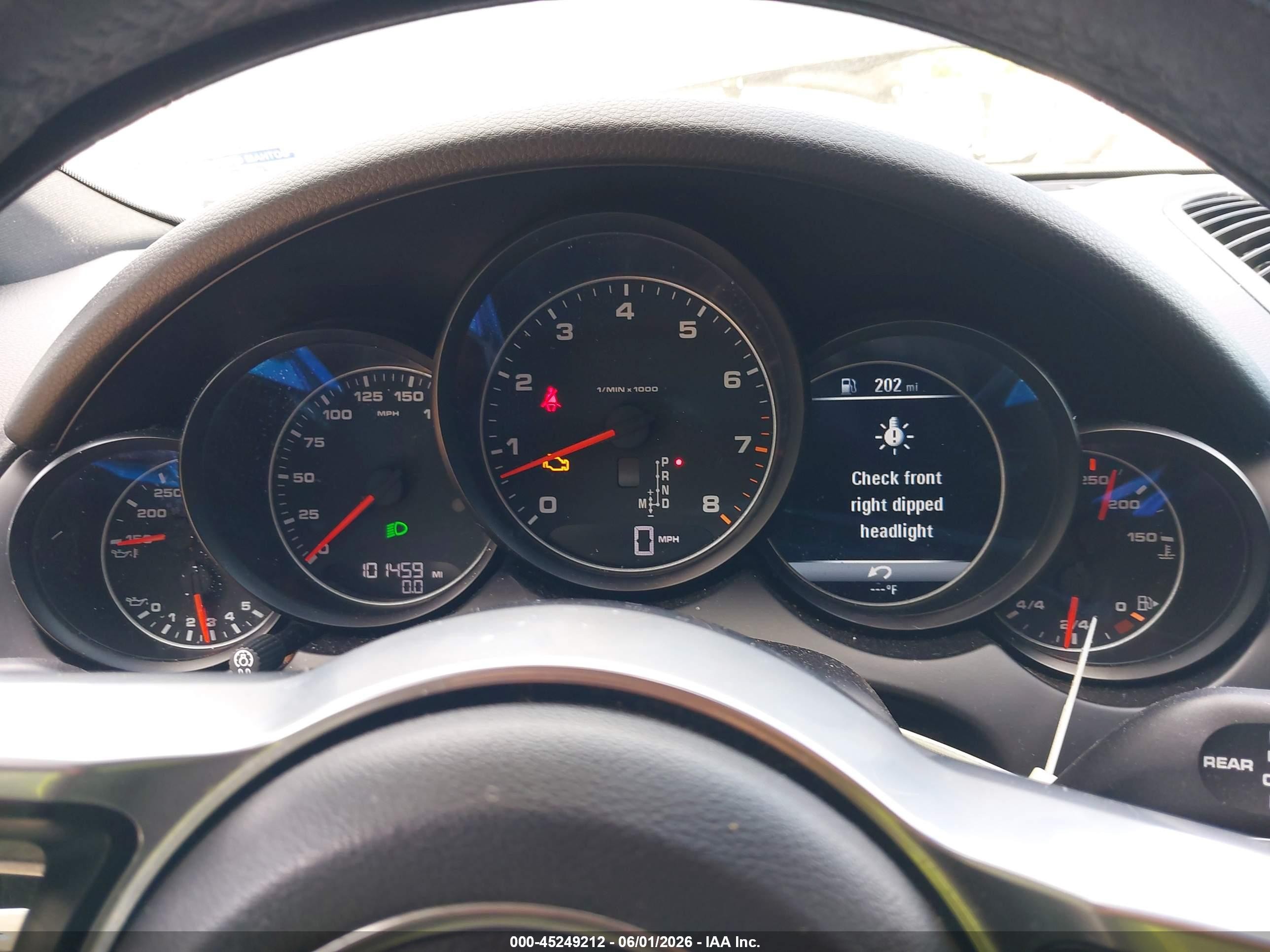 2016 Porsche Cayenne   Black vin: WP1AA2A29GLA10546
