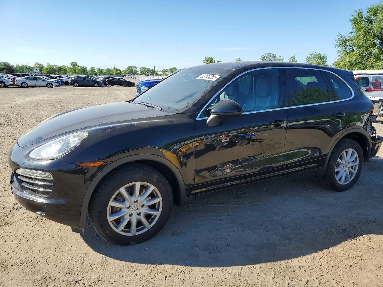 2011 Porsche Cayenne Black vin: WP1AA2A2XBLA06420