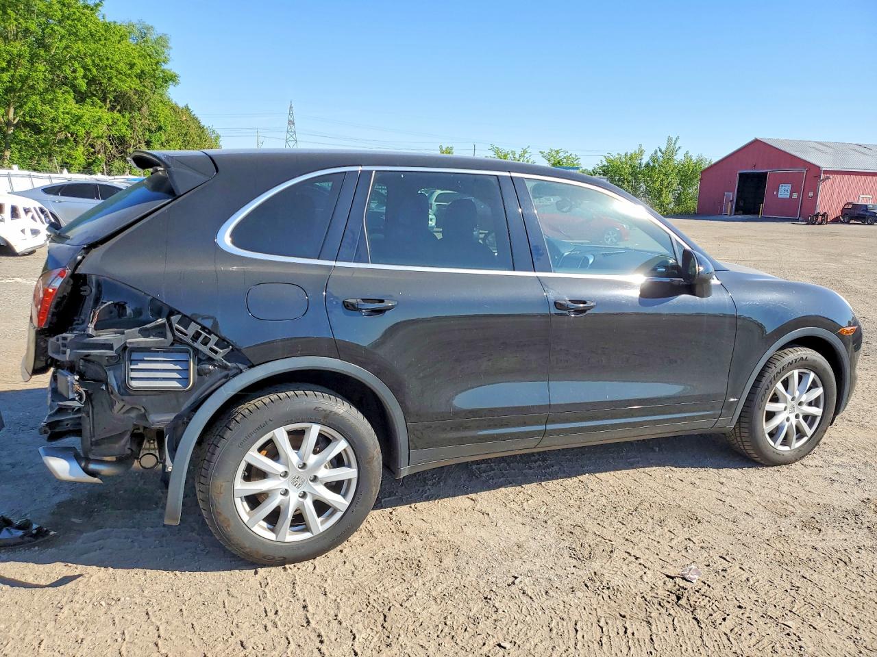 2011 Porsche Cayenne Black vin: WP1AA2A2XBLA06420