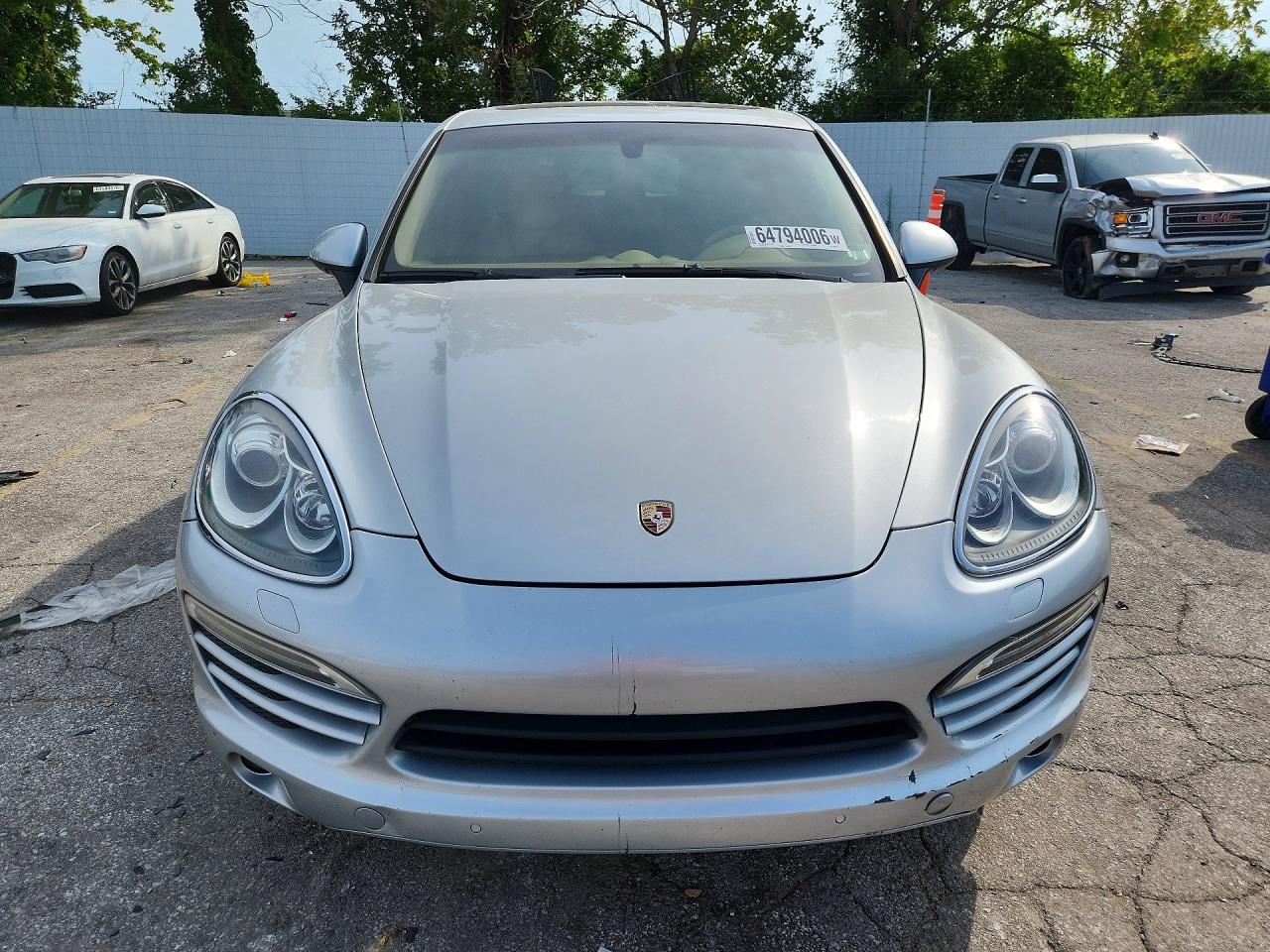 2012 Porsche Cayenne Серебряный vin: WP1AA2A2XCLA07214