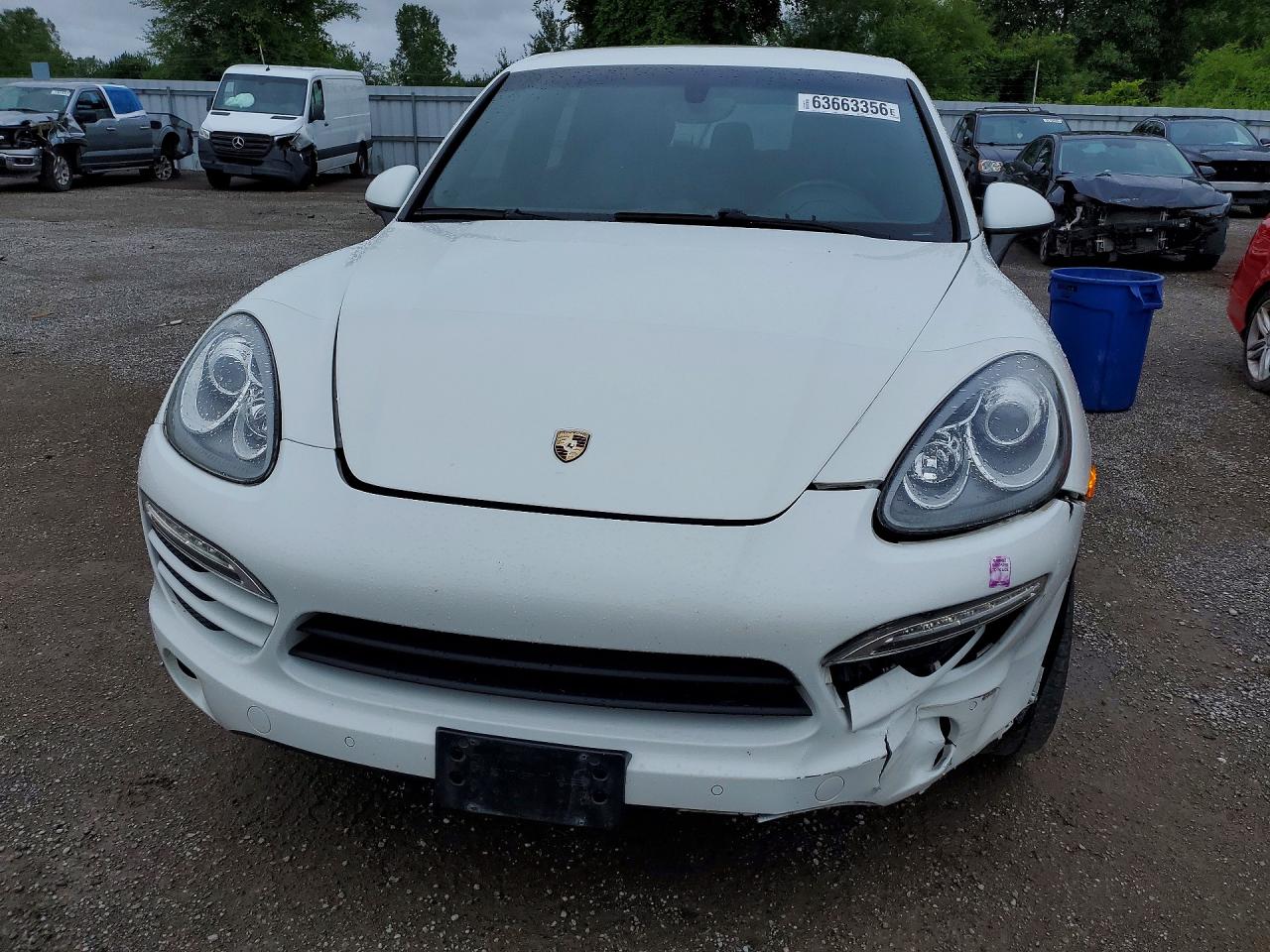 2014 Porsche Cayenne Белый vin: WP1AA2A2XELA04963