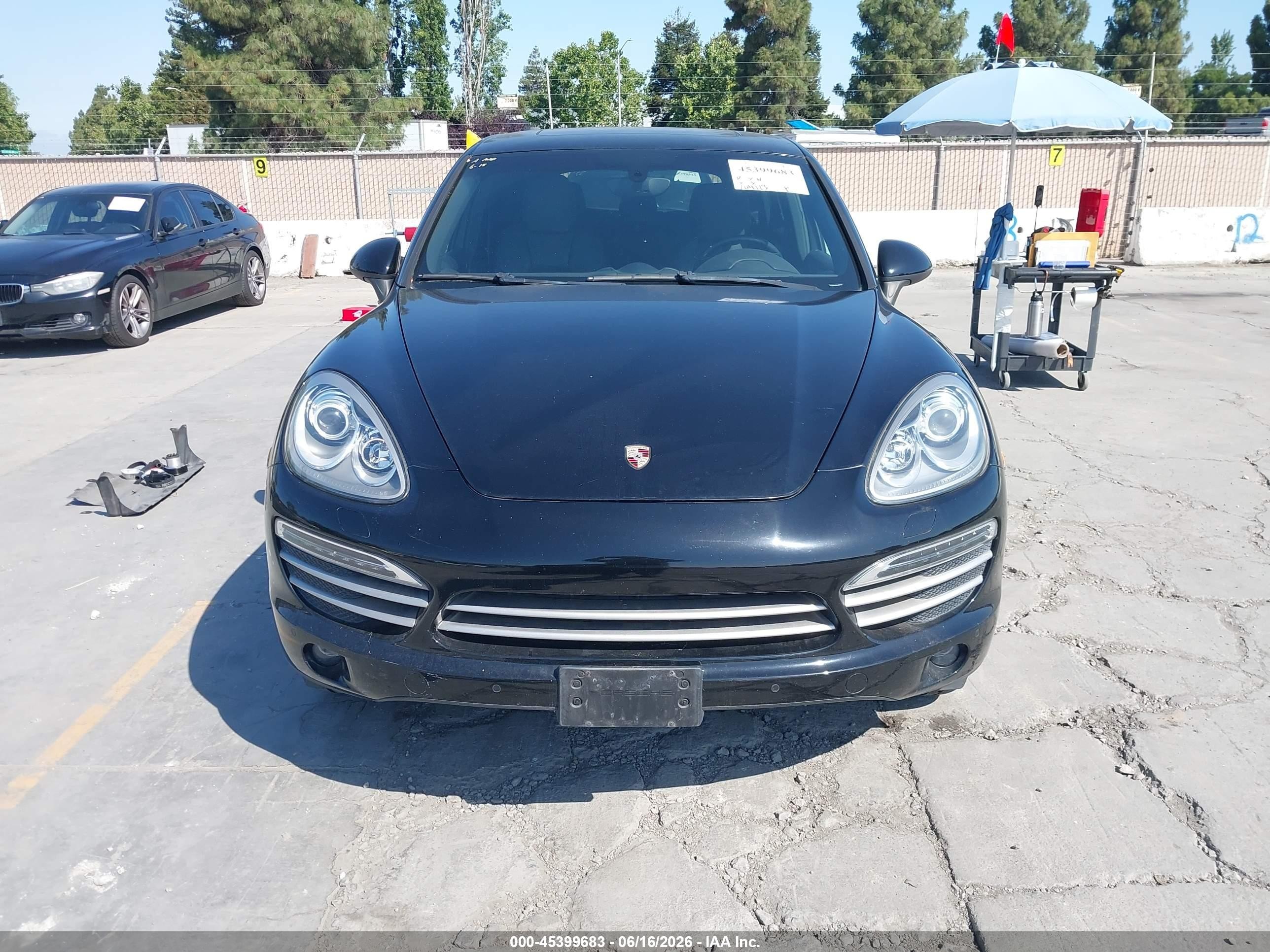 2014 Porsche Cayenne Platinum Edition Black vin: WP1AA2A2XELA09726