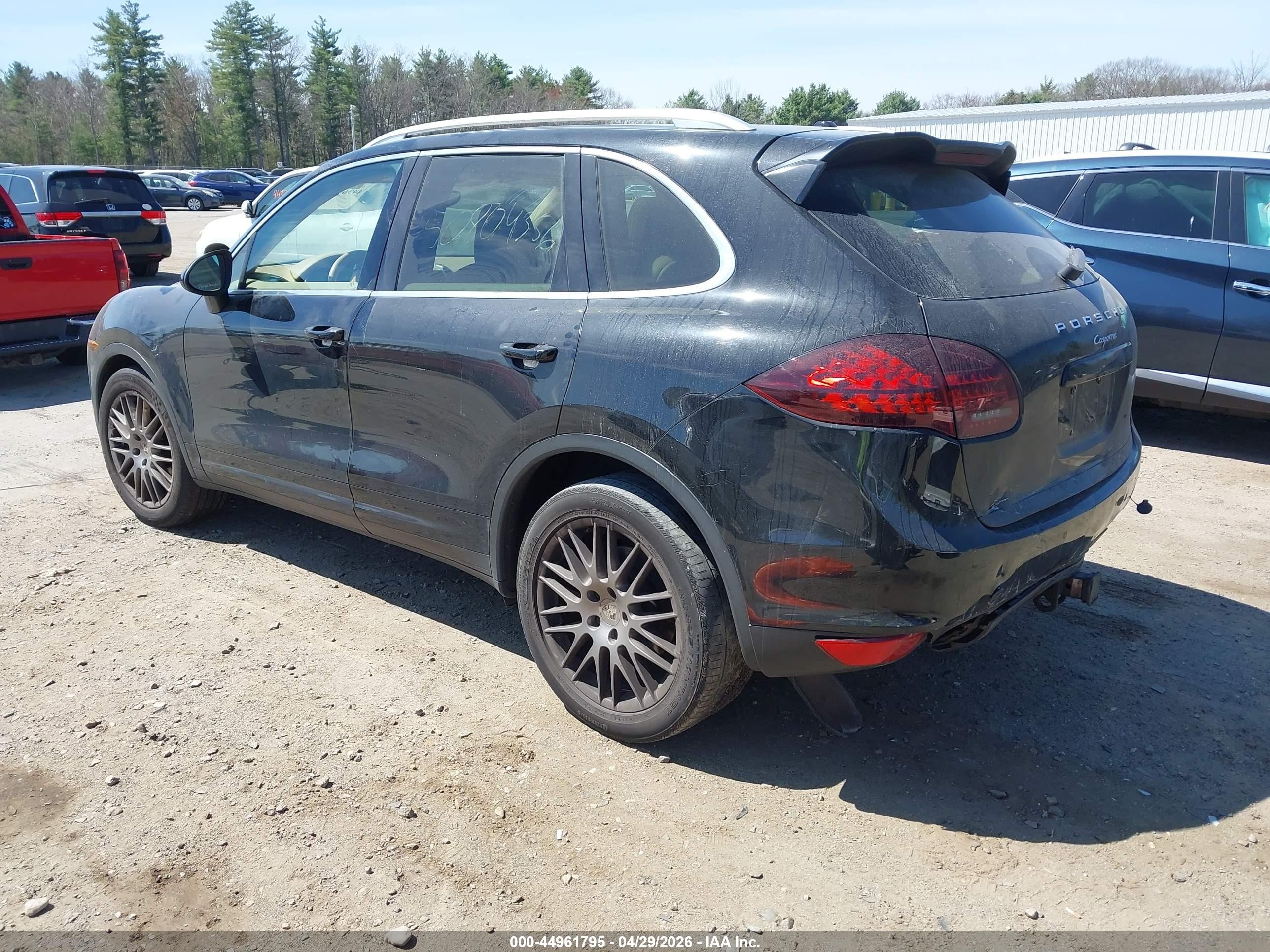 2014 Porsche Cayenne   Black vin: WP1AA2A2XELA91988
