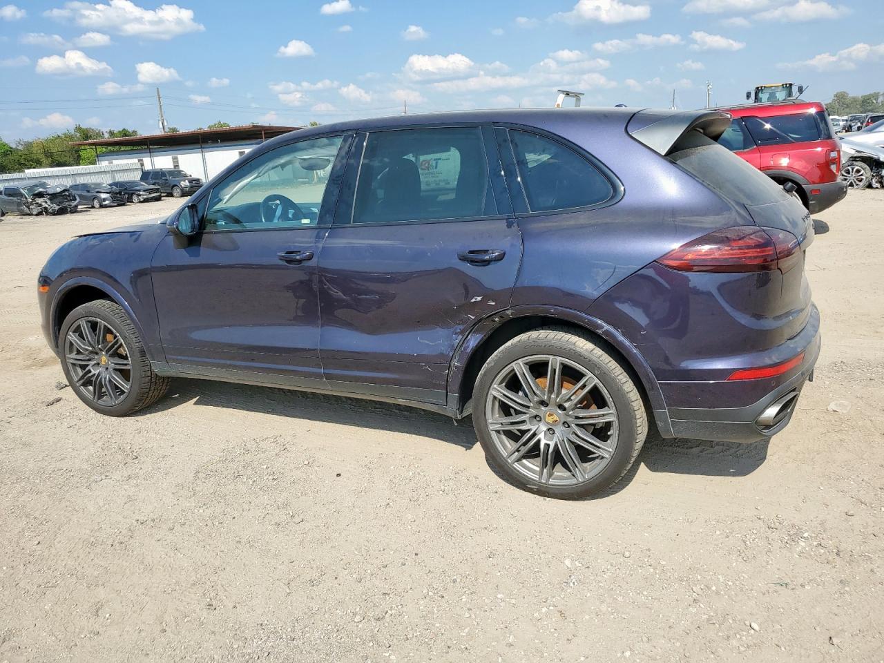 2018 Porsche Cayenne Blue vin: WP1AA2A2XJKA00959