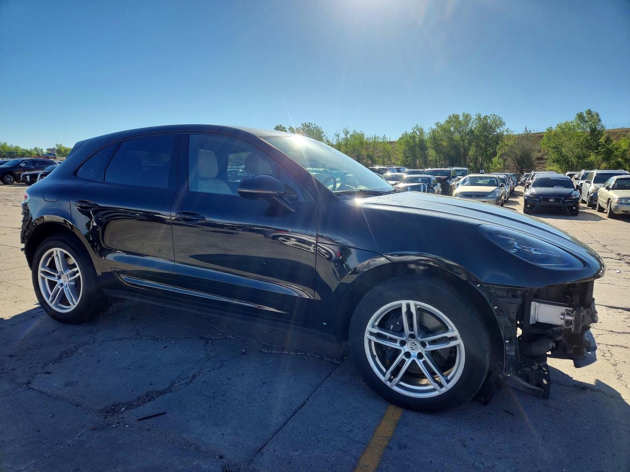 2023 Porsche Macan Base Black vin: WP1AA2A50PLB20718