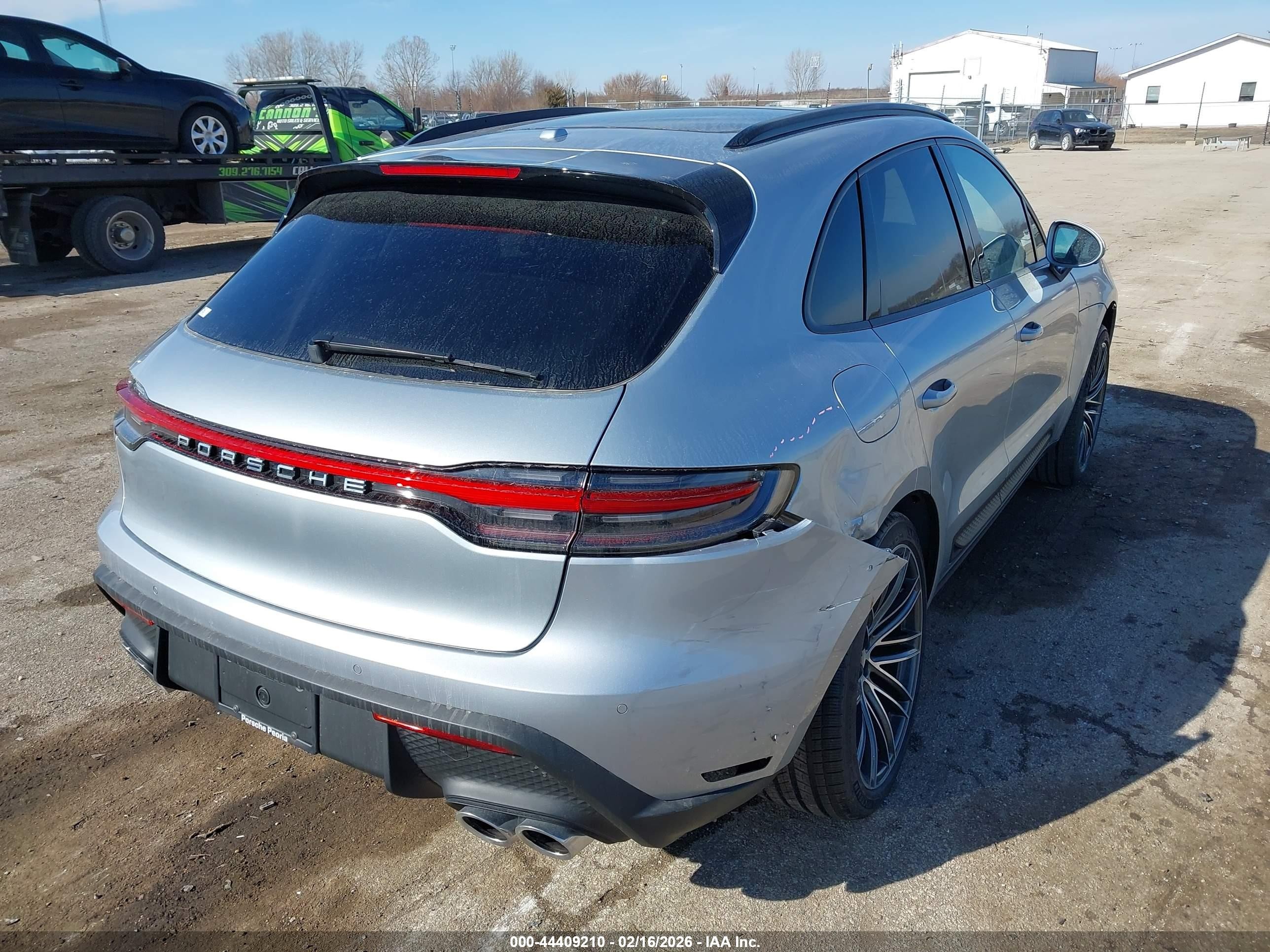 2026 Porsche Macan T Серый vin: WP1AA2A51TLB05073