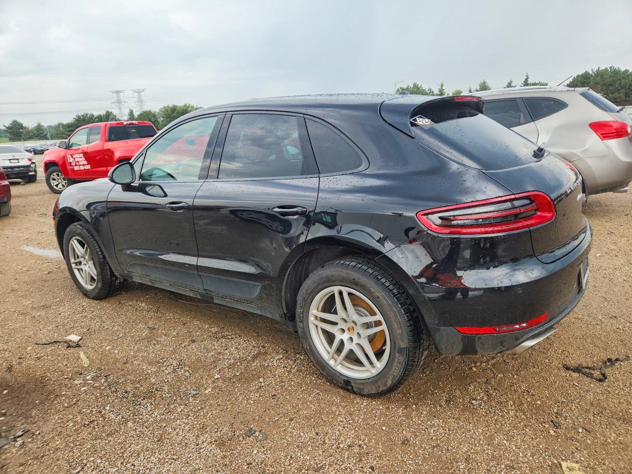2017 Porsche Macan Black vin: WP1AA2A54HLB81166