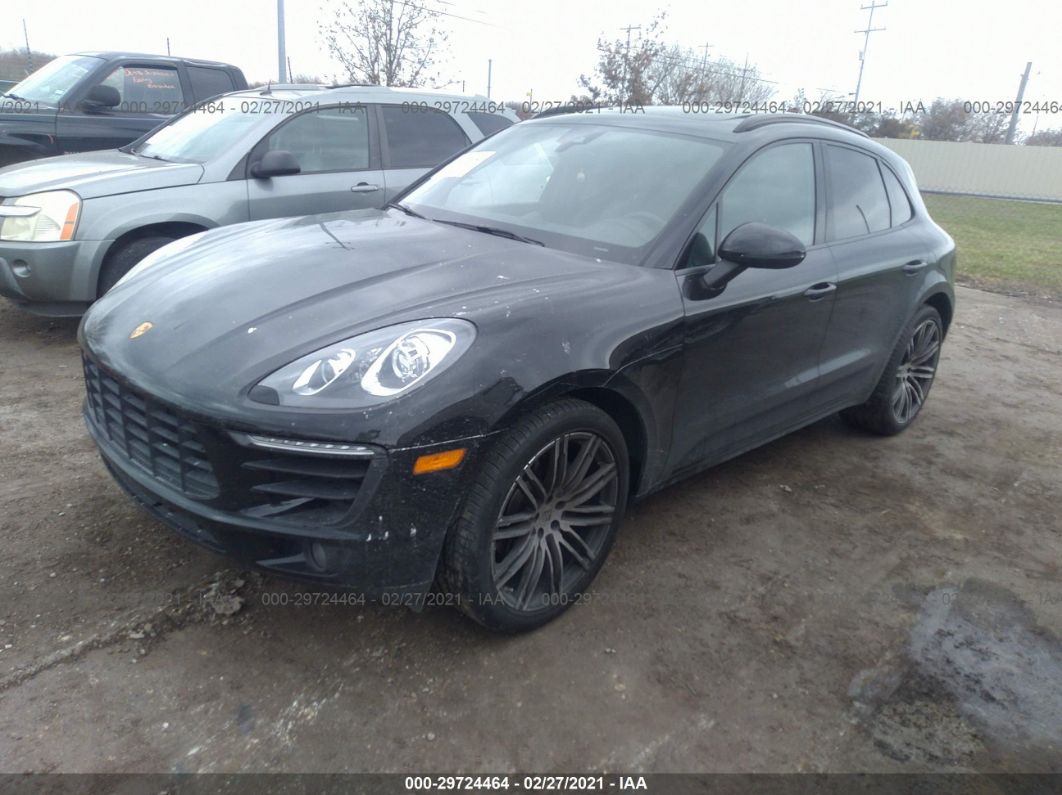 2018 Porsche Macan Black vin: WP1AA2A55JLB14520