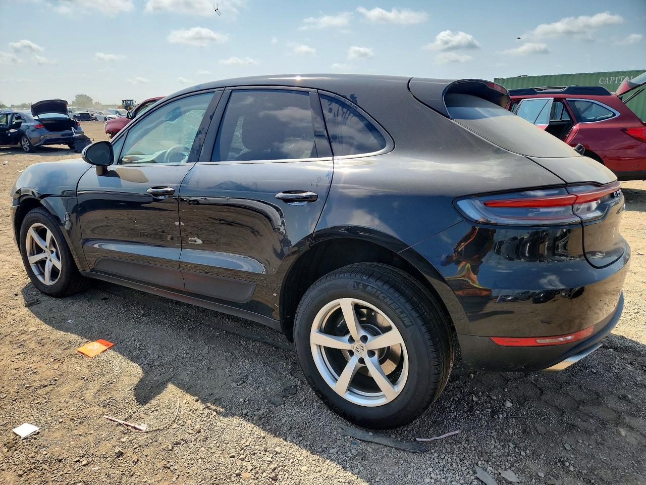 2021 Porsche Macan Black vin: WP1AA2A55MLB06471