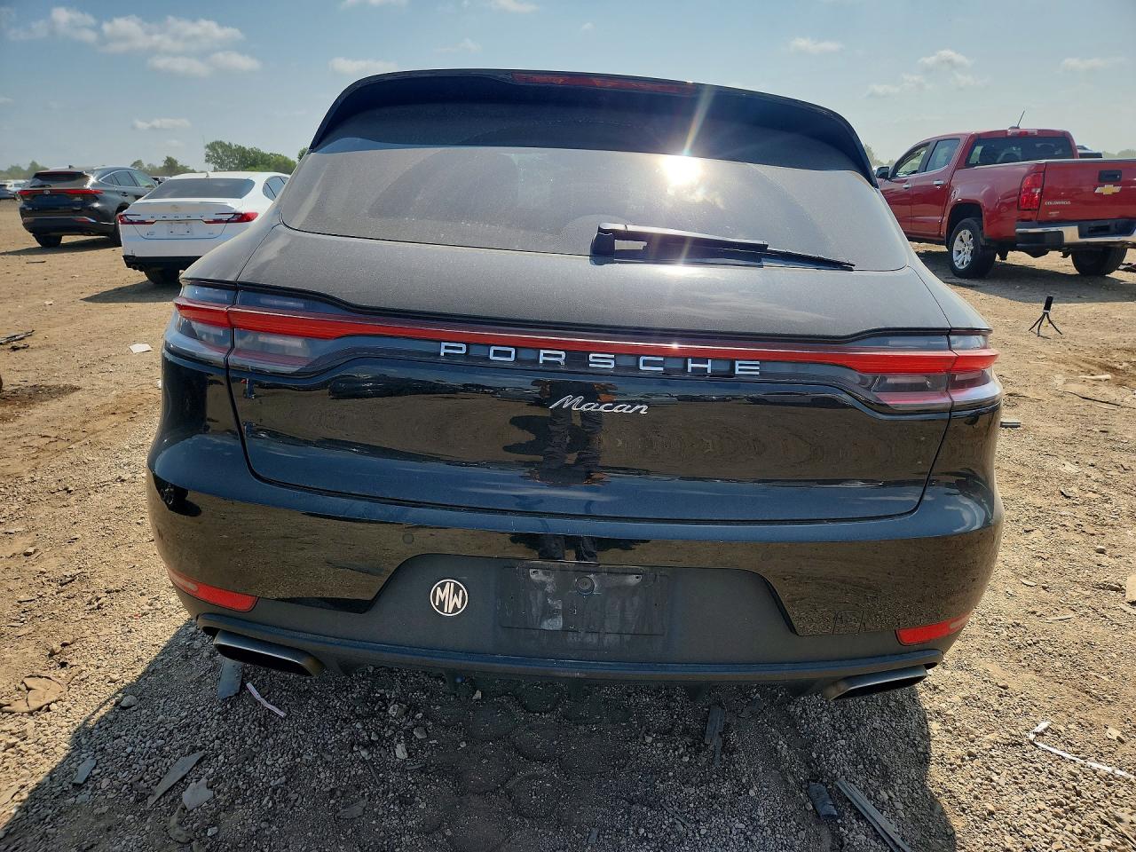 2021 Porsche Macan Black vin: WP1AA2A55MLB06471