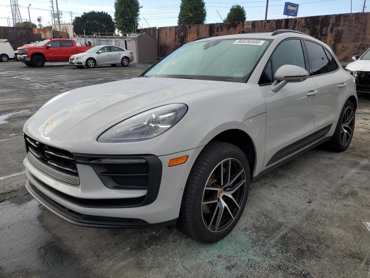 2023 Porsche Macan Base Gray vin: WP1AA2A55PLB21430