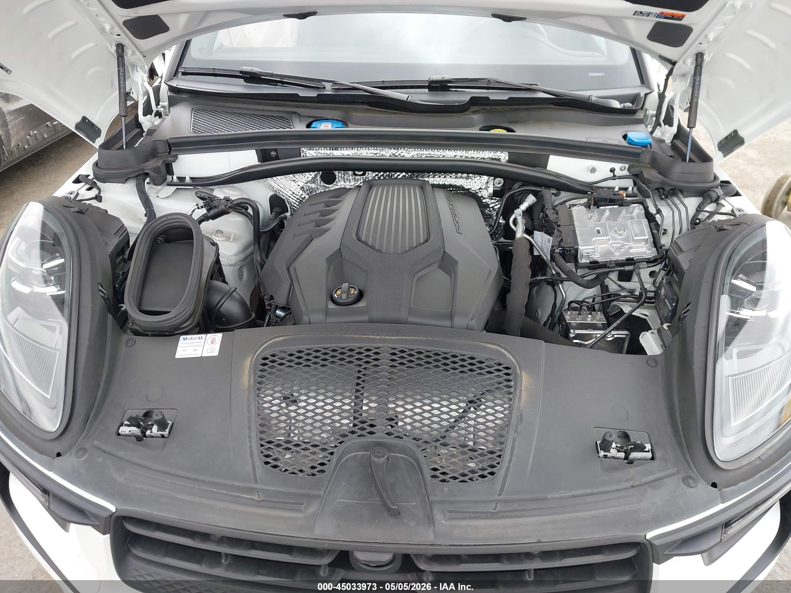 2024 Porsche Macan T Белый vin: WP1AA2A58RLB06861