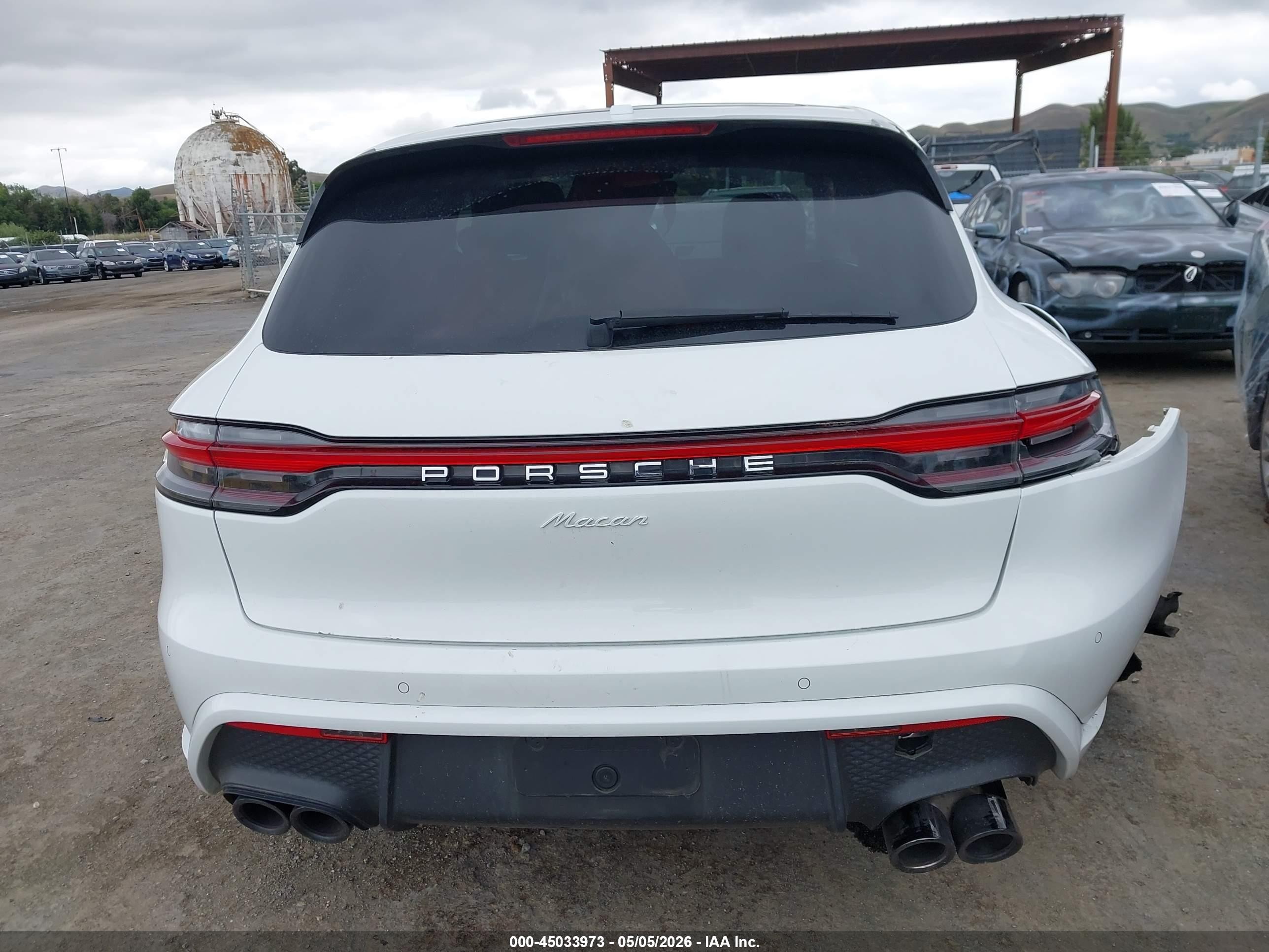 2024 Porsche Macan T Белый vin: WP1AA2A58RLB06861